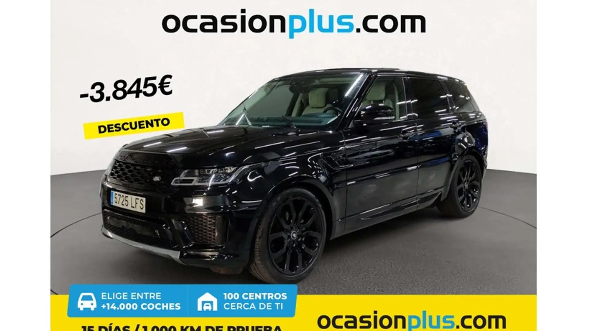 Land Rover Range Rover Sport 3.0SDV6 HSE Aut. 249 Schwarz - 1