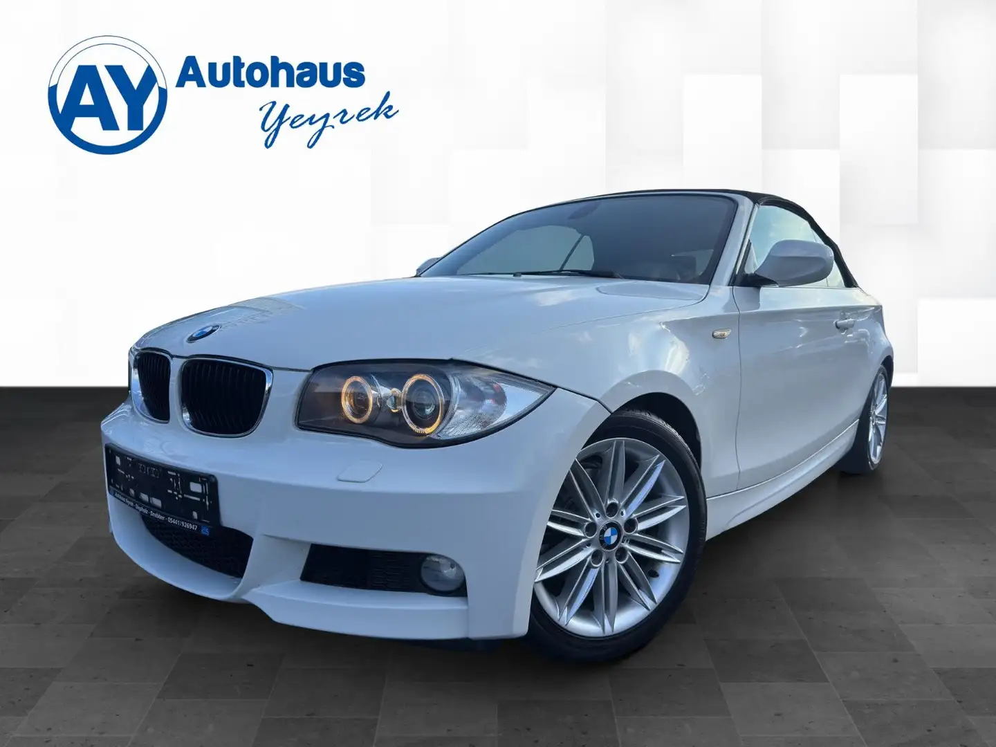 BMW 118 i Cabrio *M Sport*M Paket*Leder*Xenon*SHZ* Weiß - 1