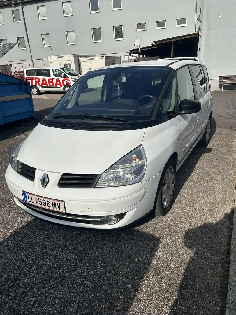 Renault Espace 2,0 dCi Navi Schalter Weiß - 1