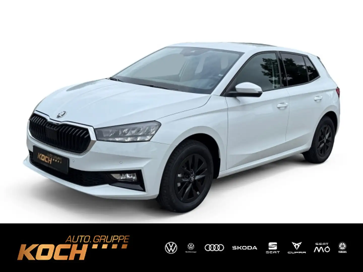 Skoda Fabia Selection 1.0TSI*LED*RFK* Wit - 1