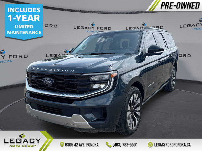 2026 Ford Expedition Platinum Max  2ND ROW BENCH | POWER BOARDS