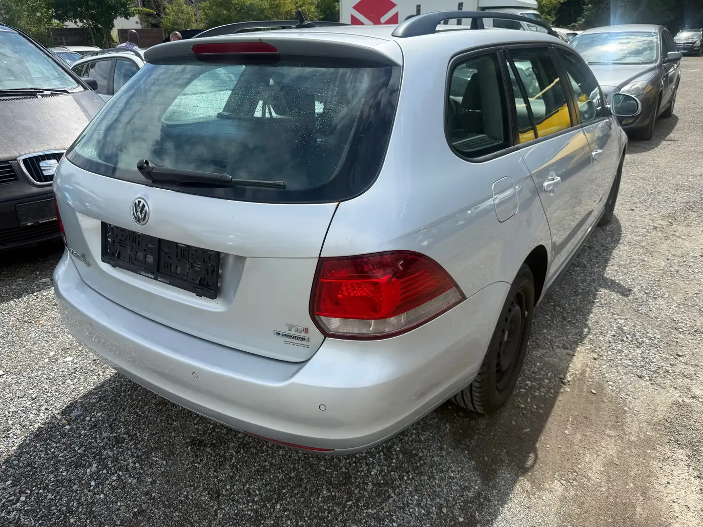 Volkswagen Golf Variant Highline 1,6 TDI klimatronik euro 5 Silber - 2