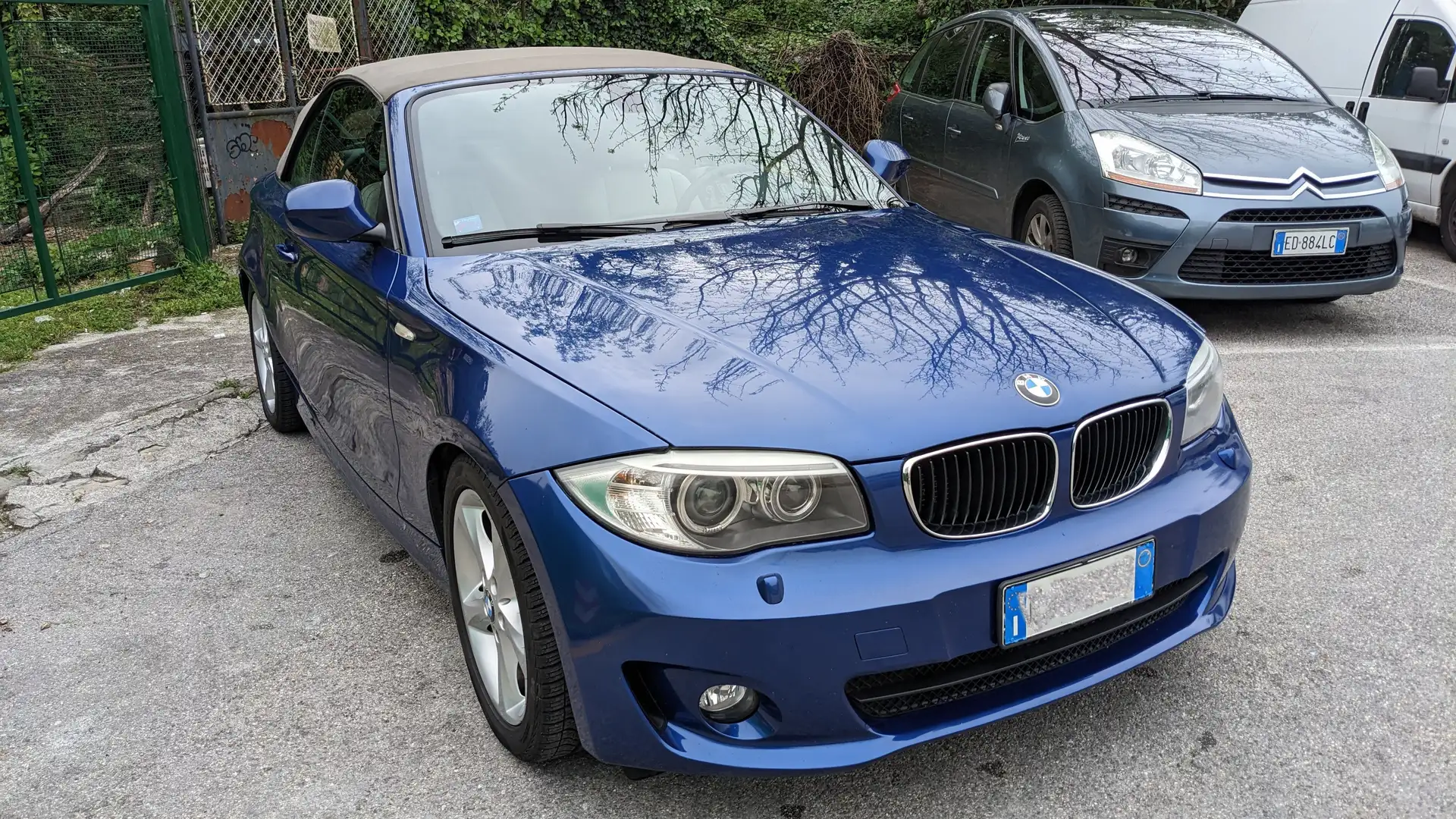 BMW 120 120d Cabrio Futura Blu/Azzurro - 1