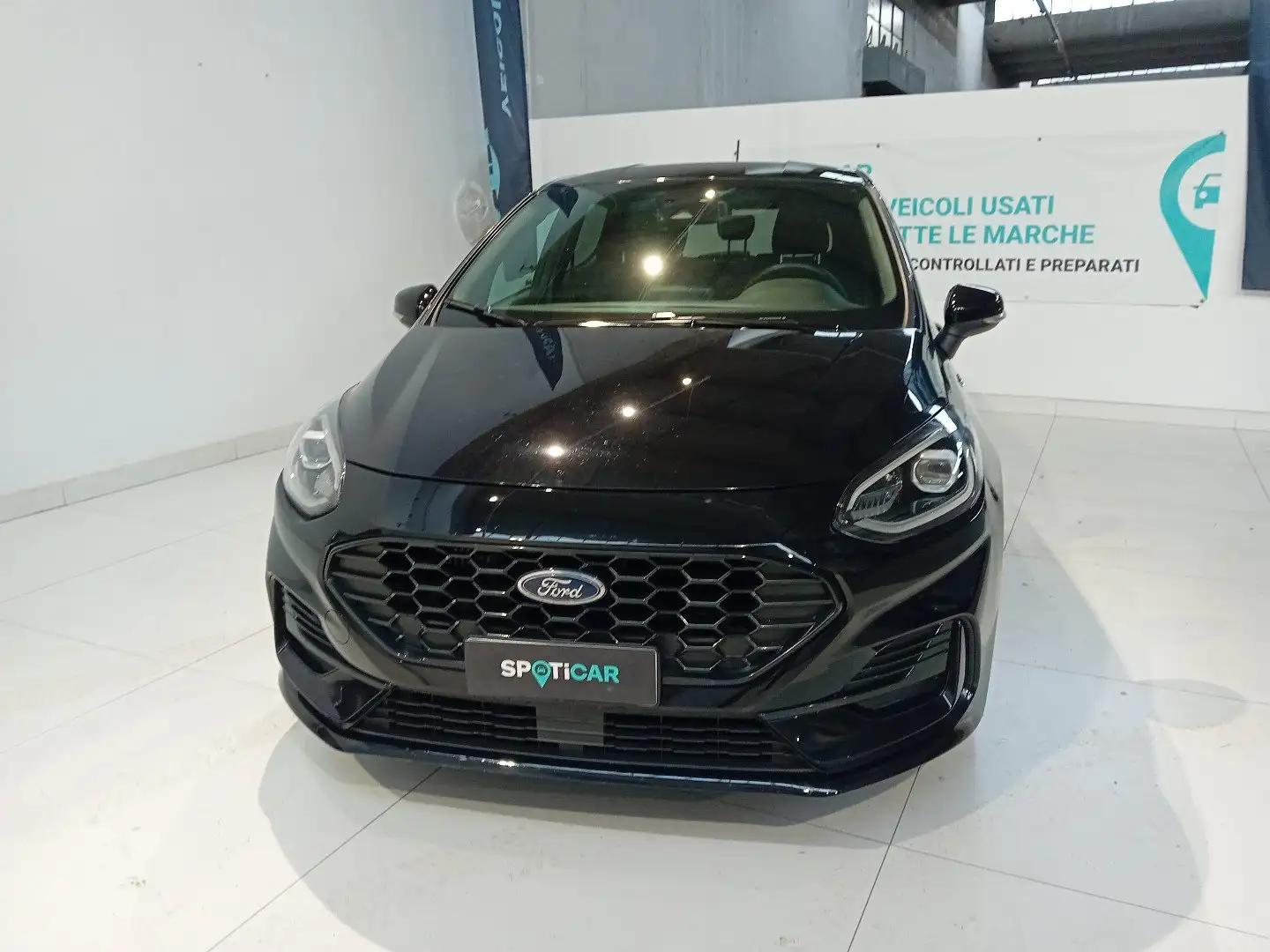 Ford Fiesta 1.0 EcoBoost Hybrid 125 CV ST-Line Nero - 2
