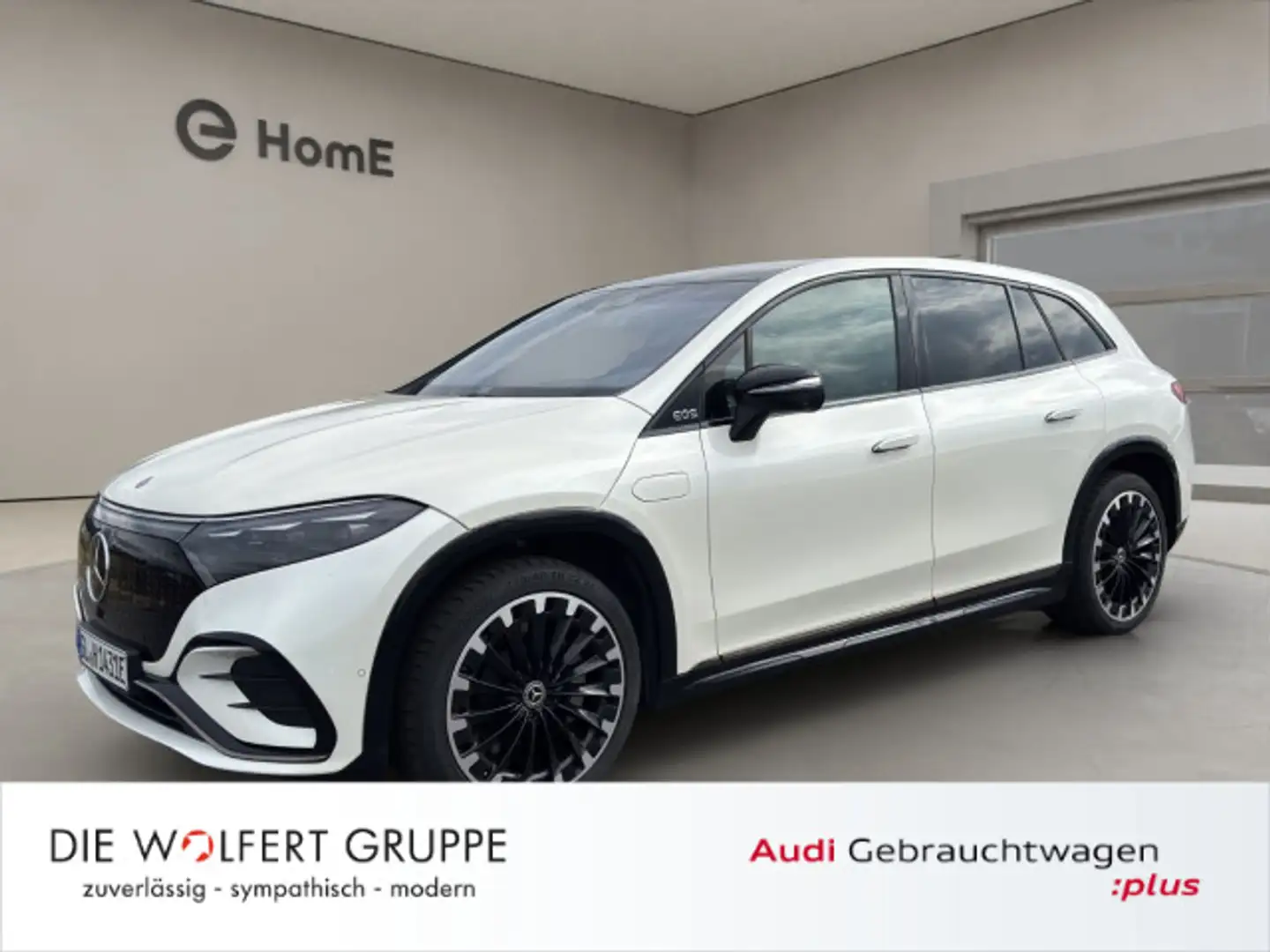 Mercedes-Benz EQS SUV 580 4MATIC Blanc - 1