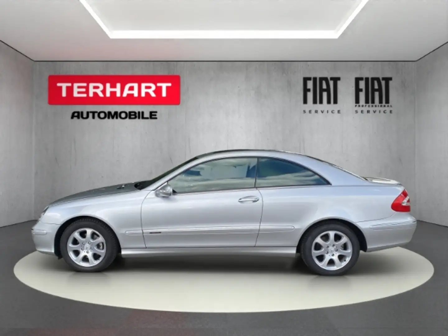 Mercedes-Benz CLK Coupe 200 Kompr. Elegance/TOP ZUSTAND!/UNTER 30Tsd Silber - 2