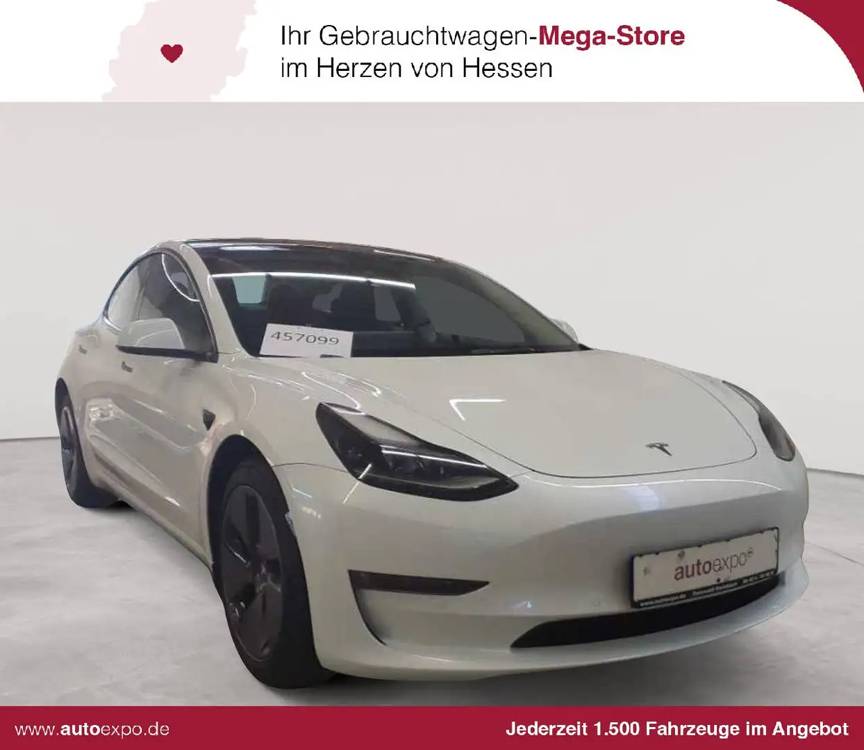Tesla Model 3 Model 3 Langstreckenbatt. Allrad Dual Motor Weiß - 1