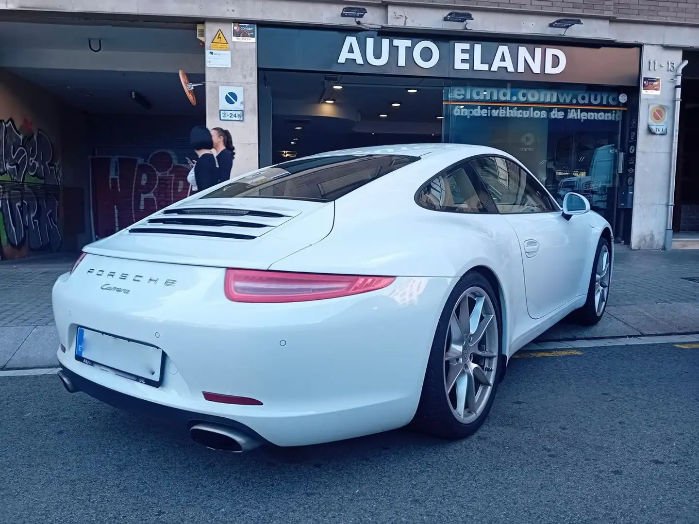 Porsche 991 Carrera Blanc - 1