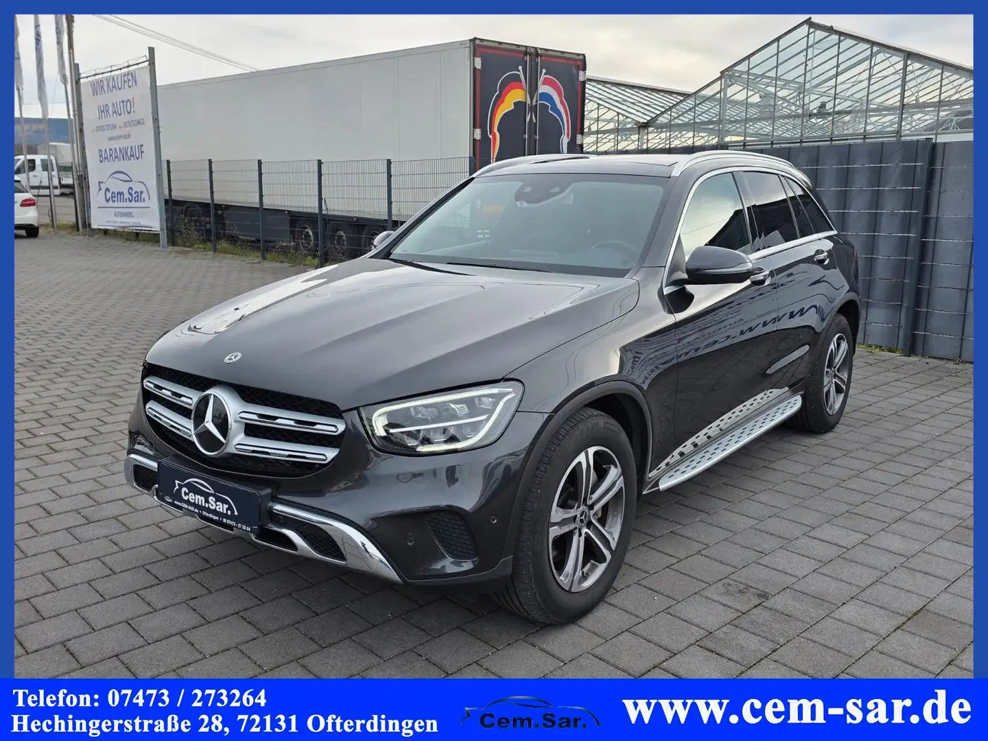 Mercedes-Benz GLC 200 d 4Matic *Mercedes-Garantie bis 12/27*+ Grau - 1