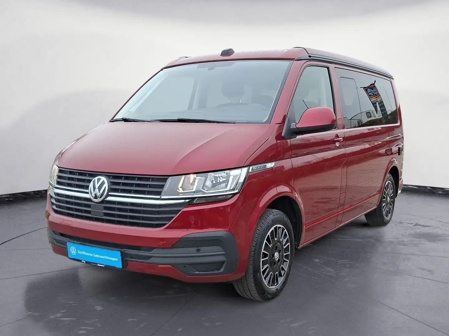 Volkswagen T6 California 2.0 TDI DSG Beach AHK Standhzg ACC Rot - 2