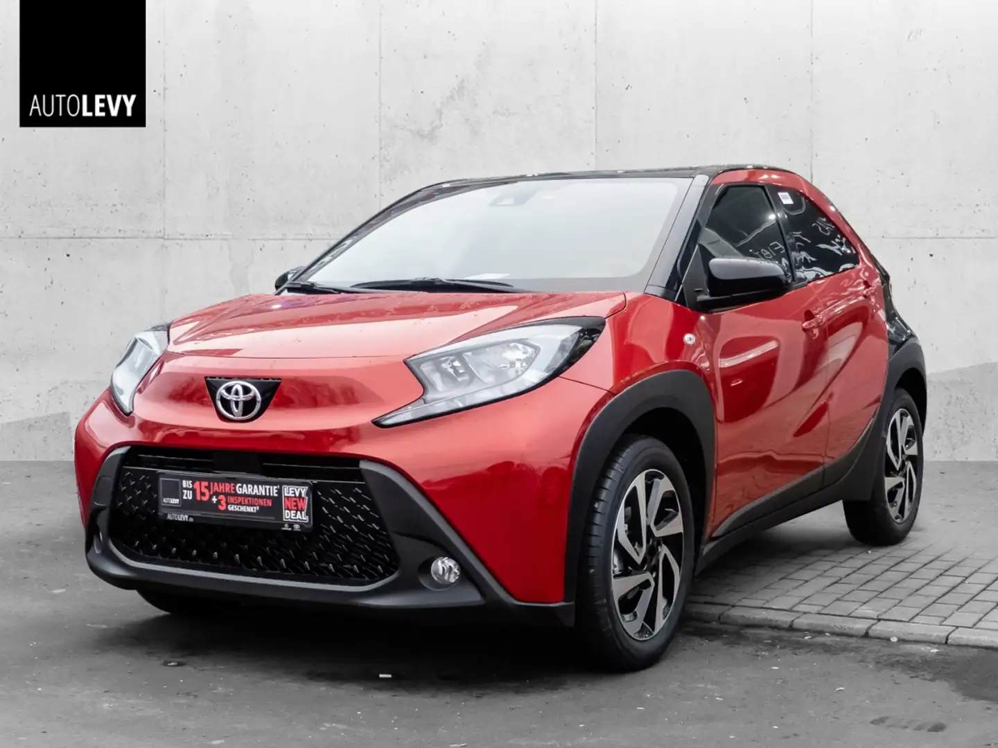 Toyota Aygo X Team D *AKTION*CHILIROT+JUNIPERBLAU* Rot - 2