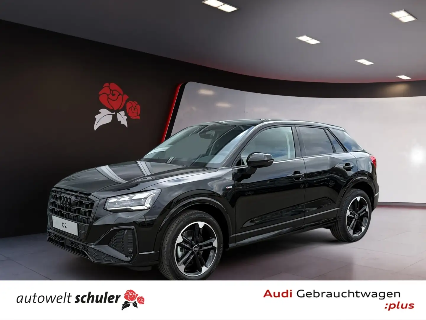 Audi Q2 35 2.0 TDI S-tronic AHK Matrix-LED ASI Schwarz - 1
