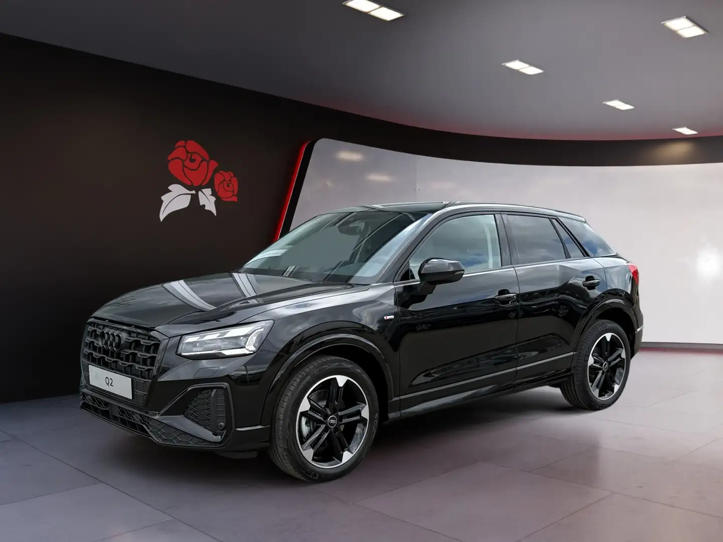 Audi Q2 35 2.0 TDI S-tronic AHK Matrix-LED ASI Schwarz - 2