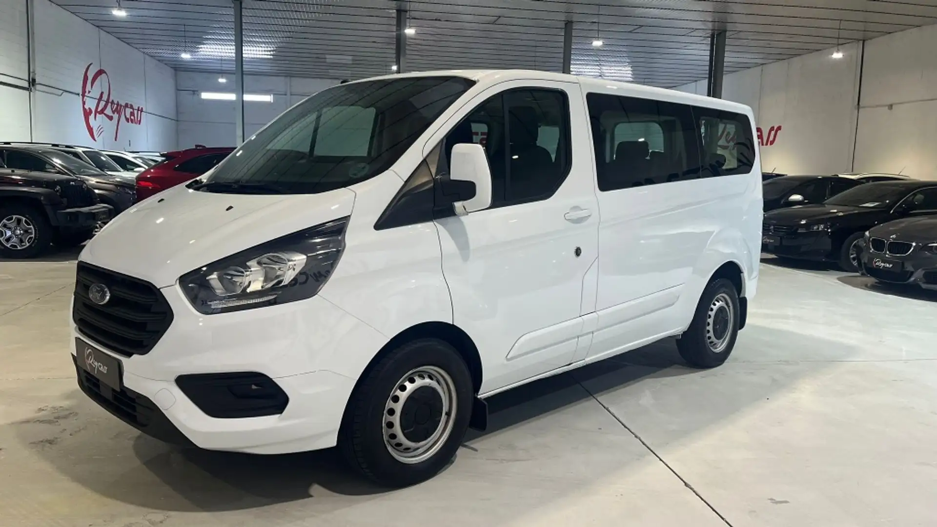 Ford Transit Custom FT 320 L1 Kombi Trend EcoBlue 105 Blanc - 2