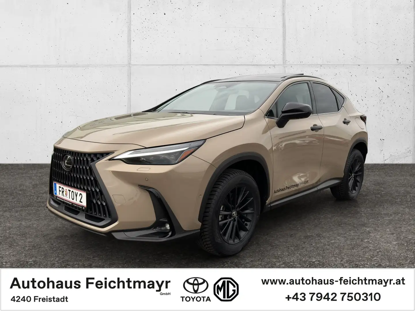 Lexus NX 350h OVERTRAIL AWD 5t. Beige - 1