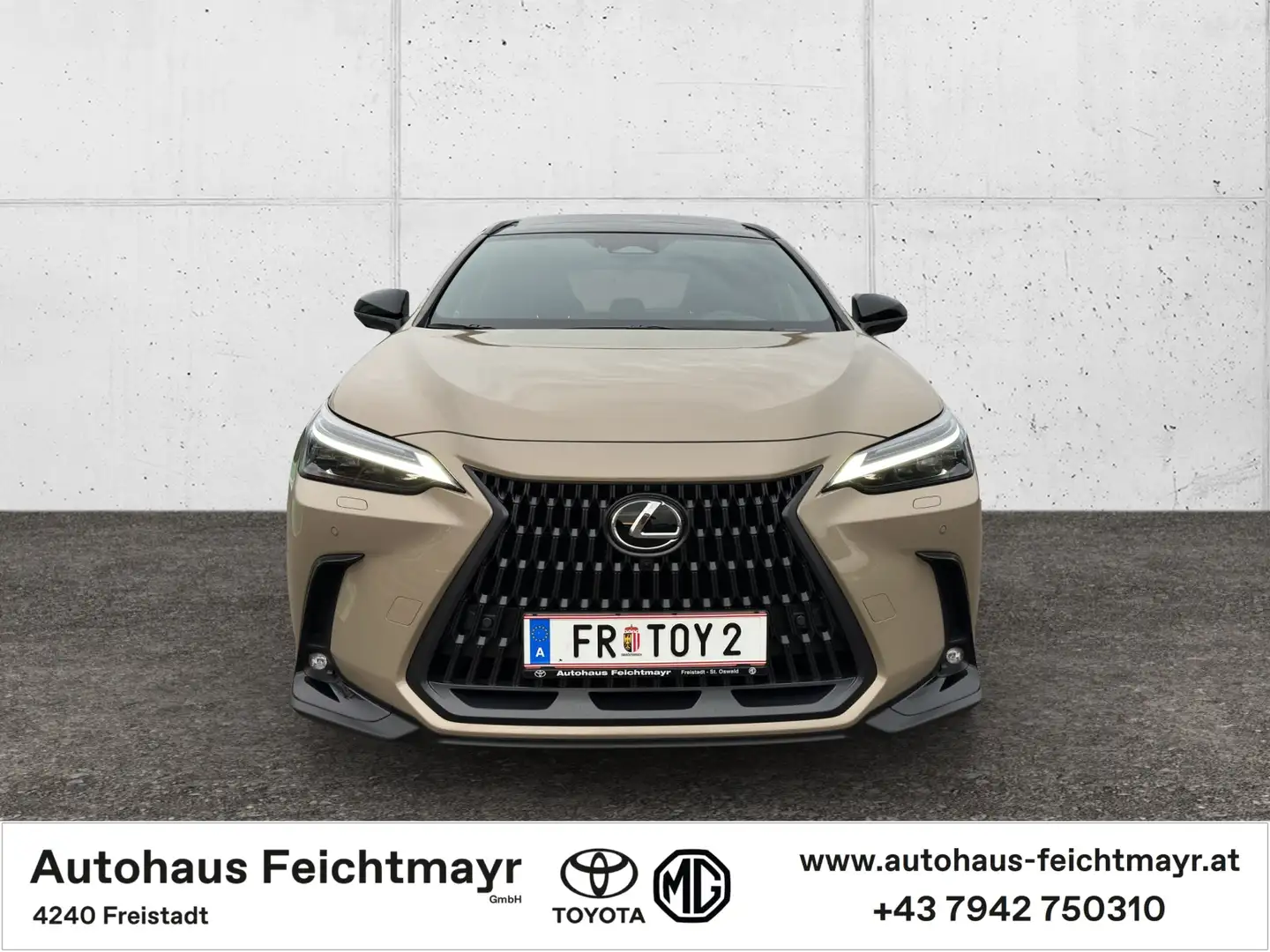 Lexus NX 350h OVERTRAIL AWD 5t. Beige - 2