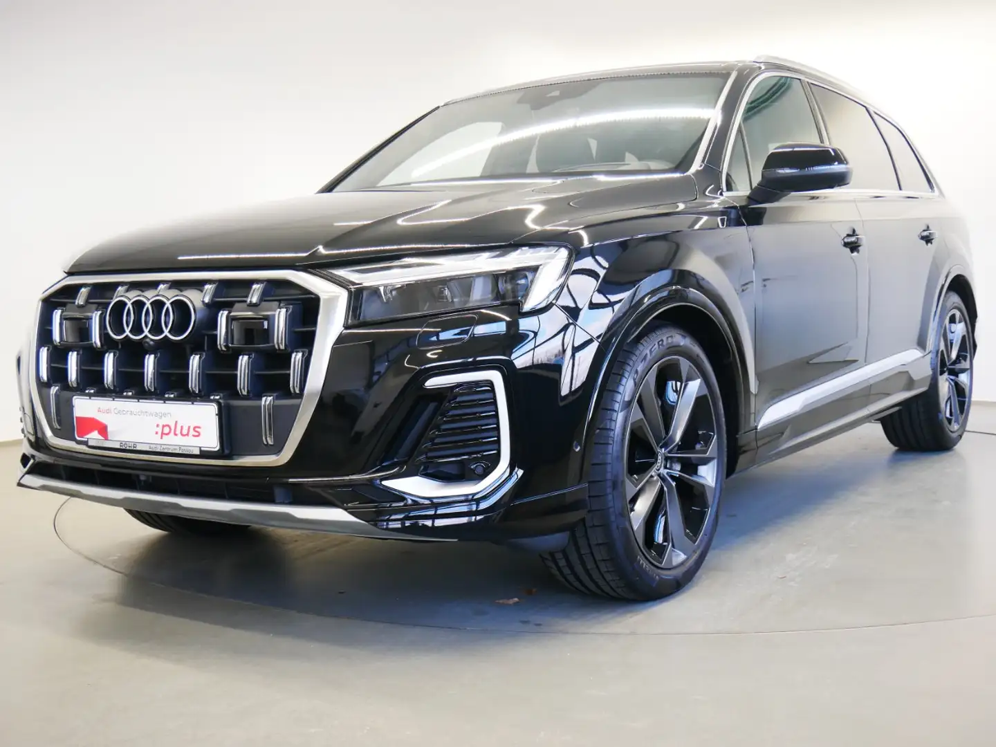 Audi Q7 50 TDI S line tiptr. MATRIX AHK PANO Noir - 2