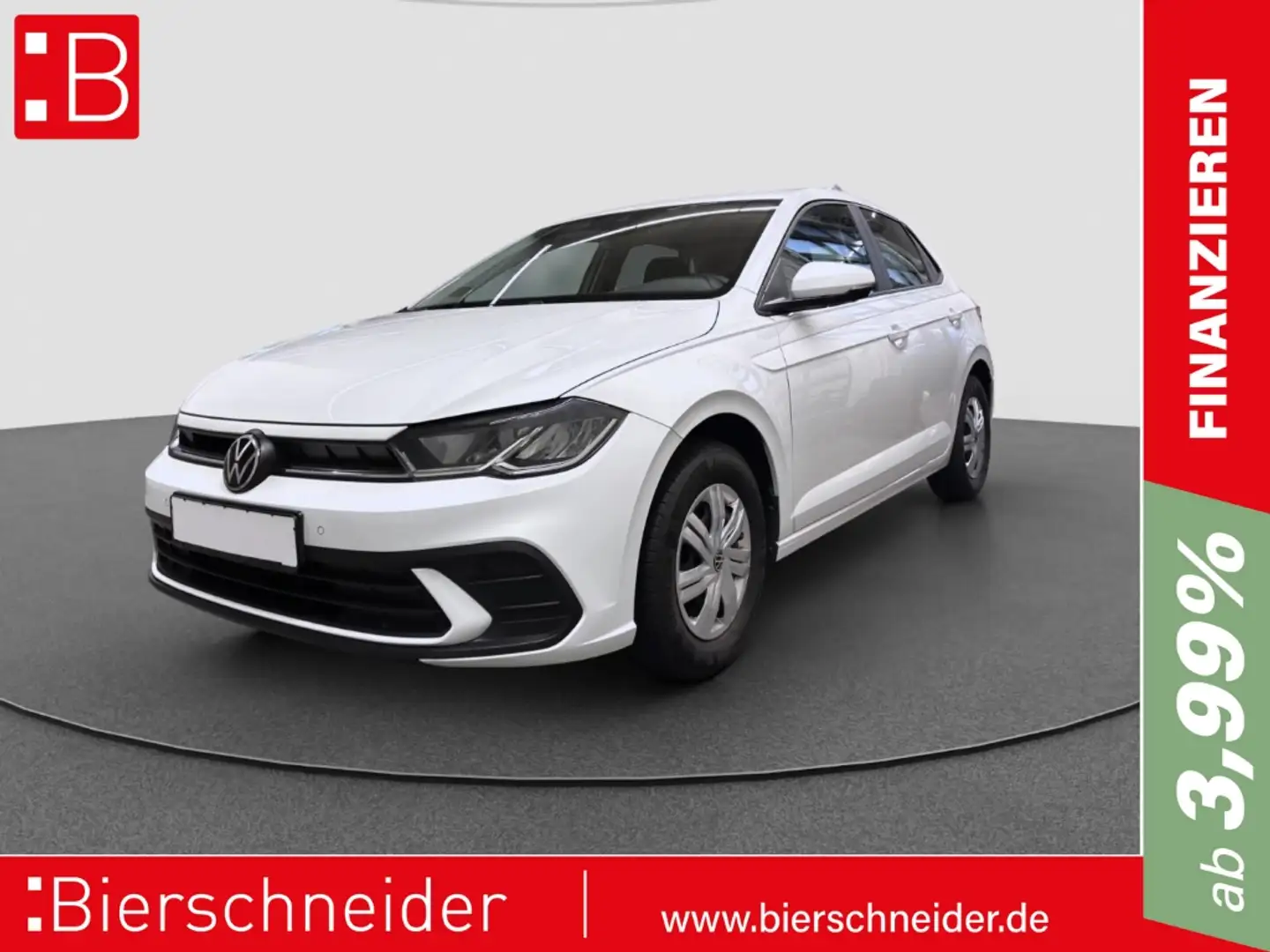 Volkswagen Polo 1.0 MPI LED SHZ PARKP DAB+ Weiß - 1