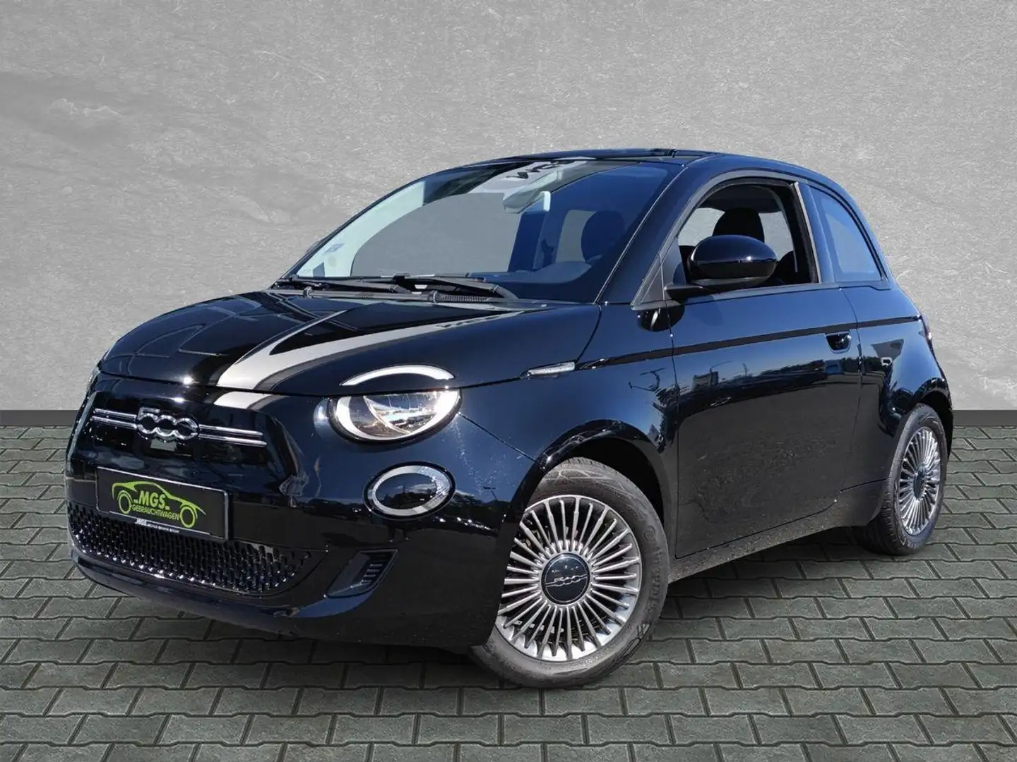 Fiat 500e Action PDC #KLIMA #BT Schwarz - 2