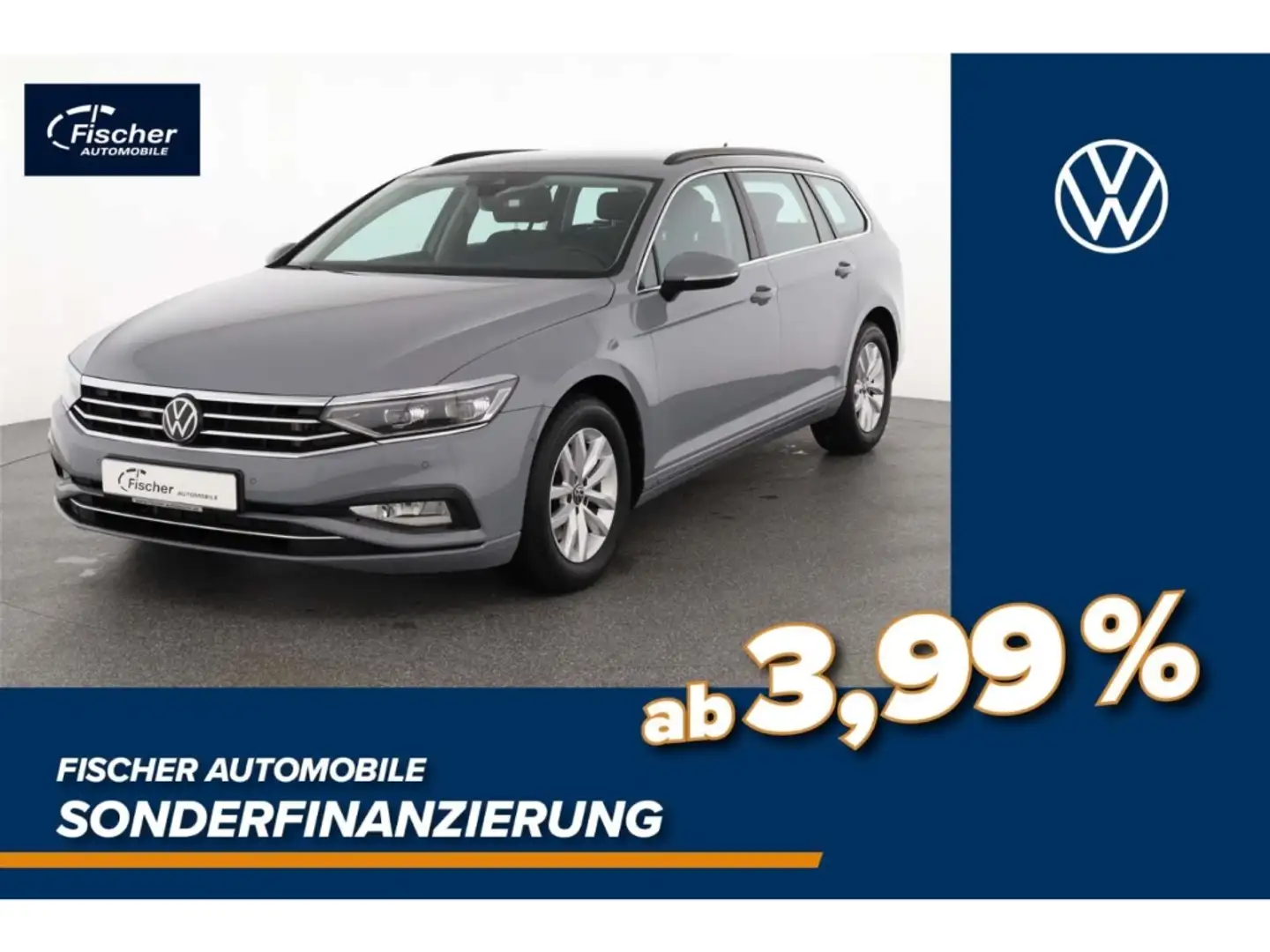 Volkswagen Passat Variant 2.0 TDI Business DSG Matrix/NAV Grau - 1