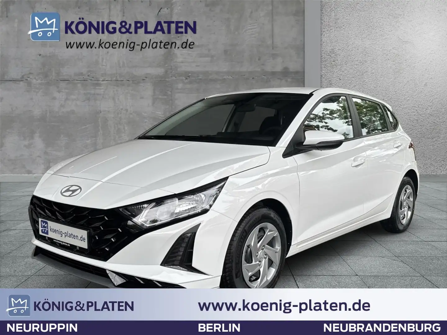 Hyundai i20 FL 1.0 T-GDi (100 PS) 6-MT 2WD SELECT (MJ25) Weiß - 1