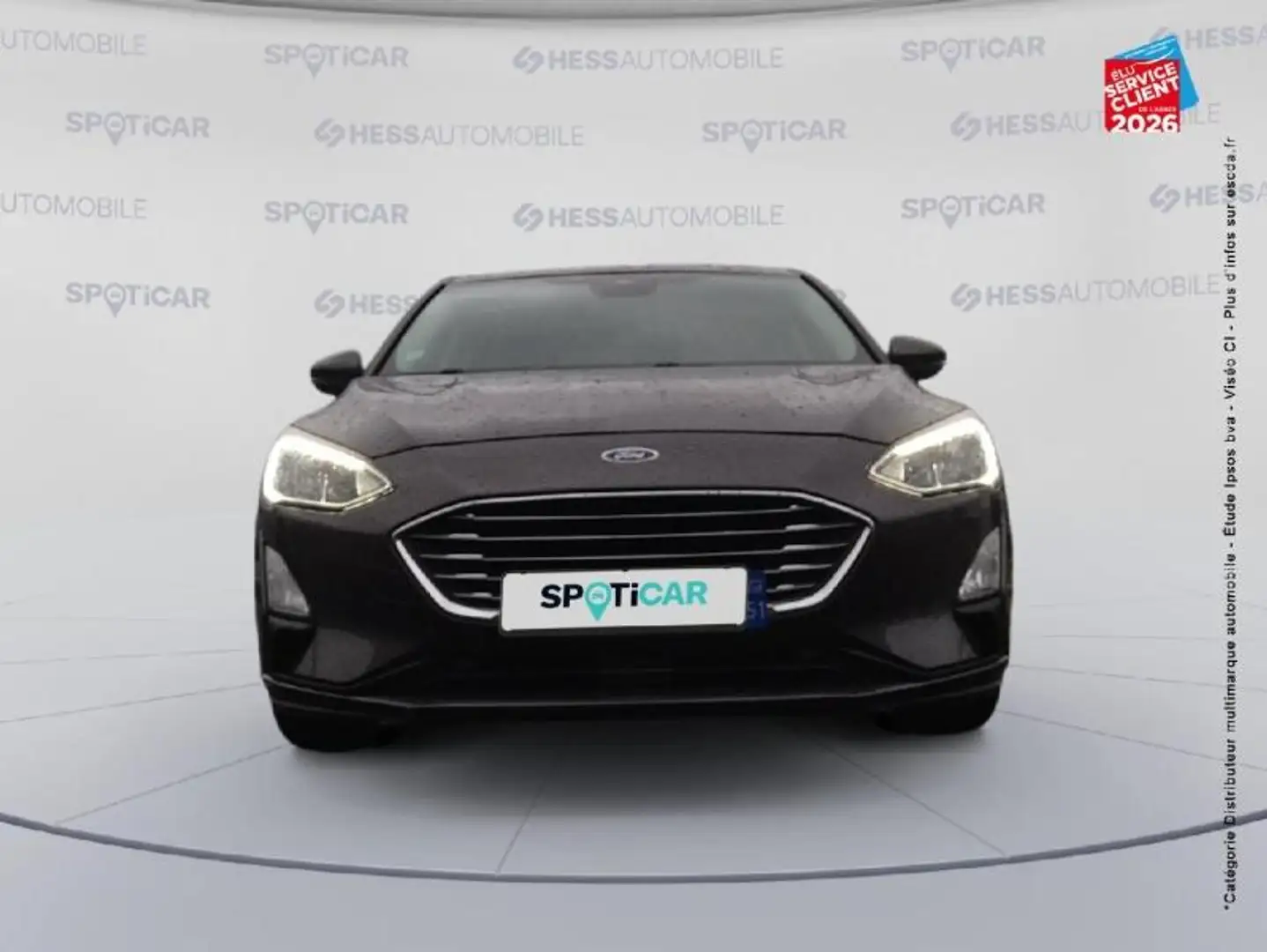 Ford Focus 1.0 EcoBoost 125ch Titanium Gris - 2