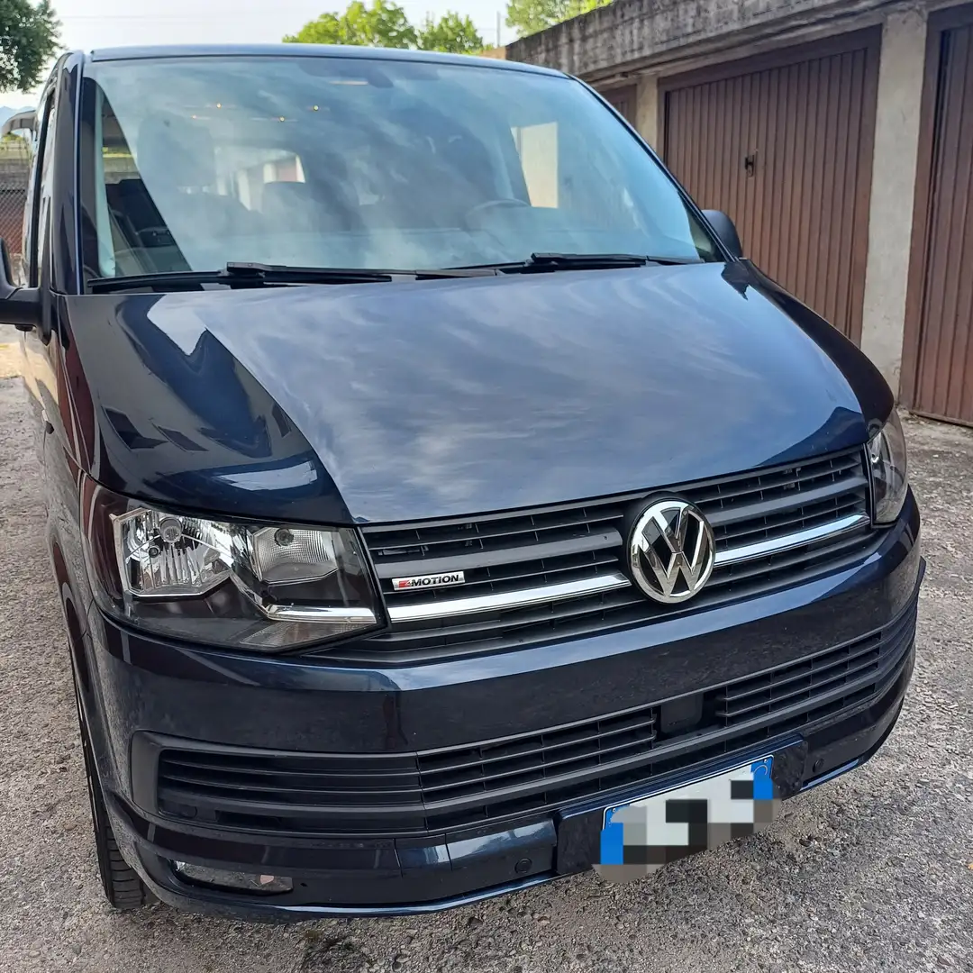 Volkswagen T6 Multivan 4 Motion 2.0 Tdi Confortline  DSG Niebieski - 2