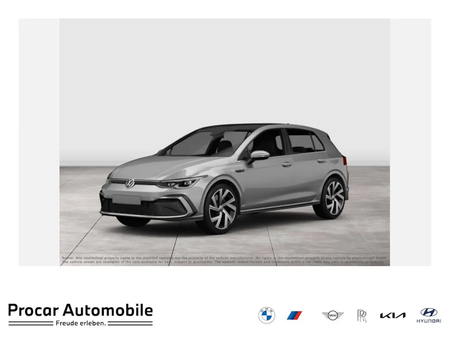 Volkswagen Golf 1,5 TSI Style ACC+RFK+NAVI+LED+MASSAGE+DAB Weiß - 1