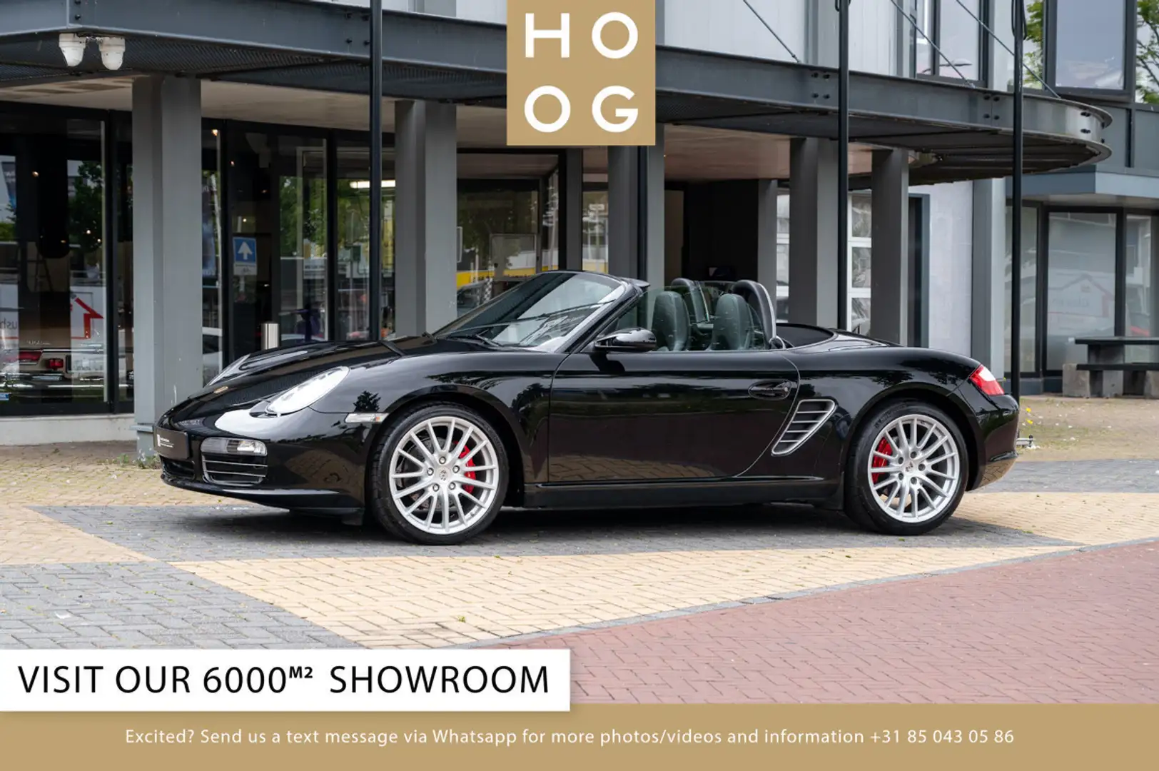 Porsche Boxster S 987 Zwart - 1