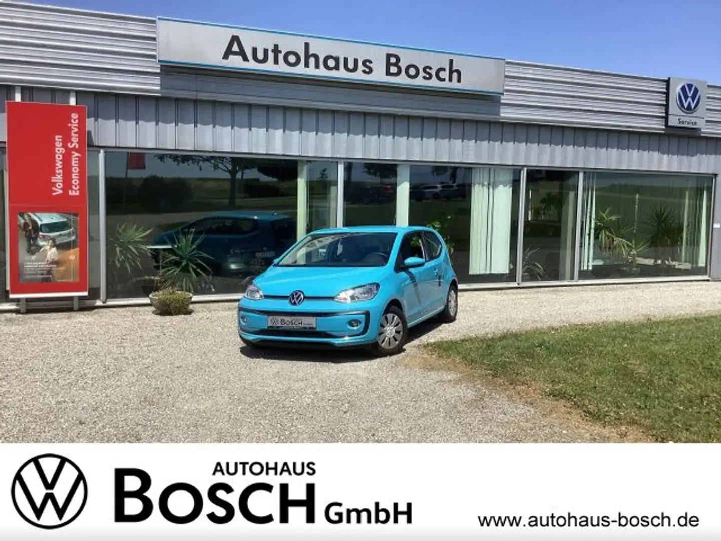 Volkswagen up! move 1.0 SHZ PDC RFK Tempomat Maps + More Blau - 1