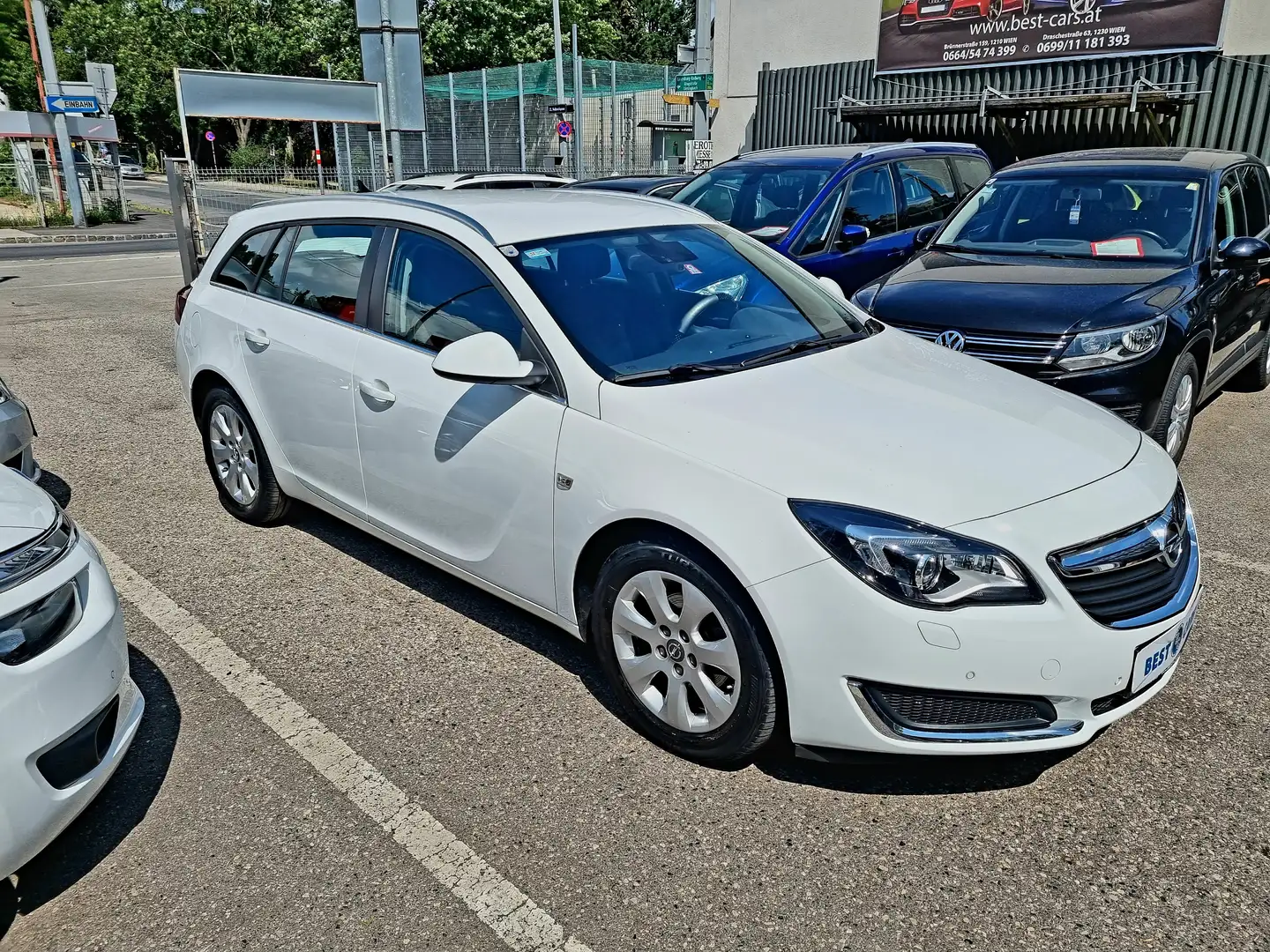 Opel Insignia 1,6 CDTI Sport*NAVI*SR*WR*12 MONATE VOLL GARANTIE Blanc - 1