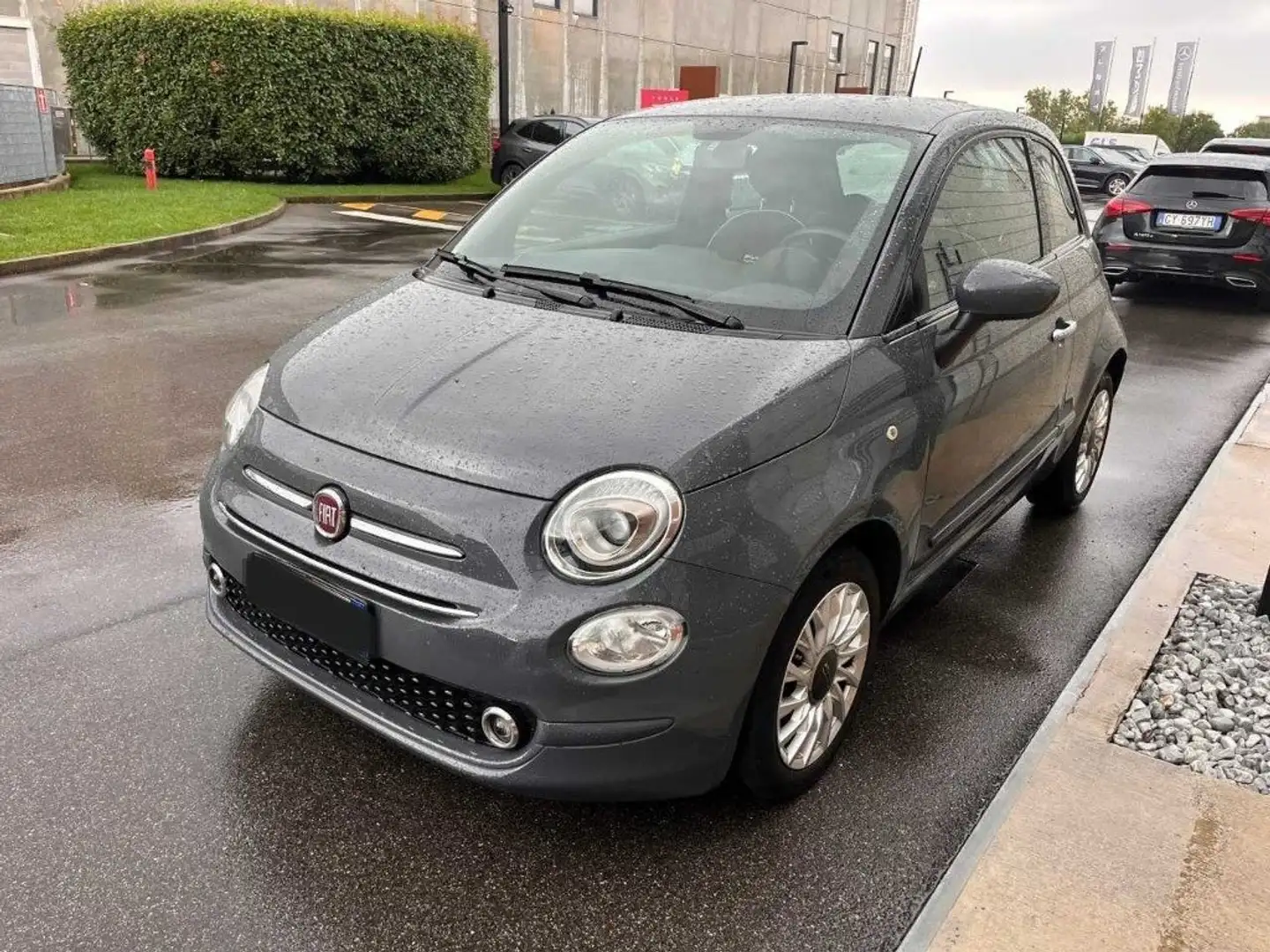 Fiat 500 500 1.2 Lounge 69 cv Gris - 1