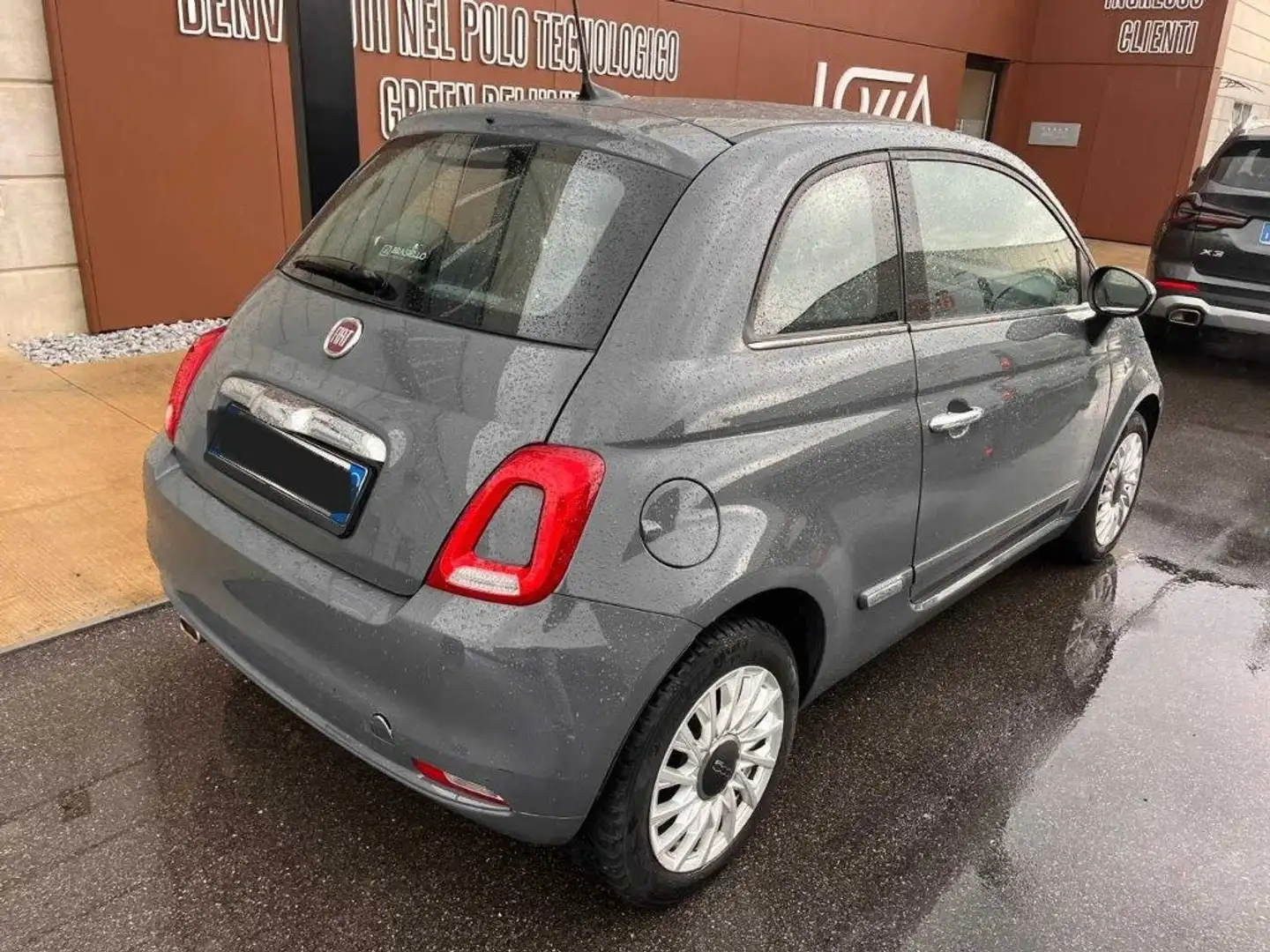 Fiat 500 500 1.2 Lounge 69 cv Gris - 2