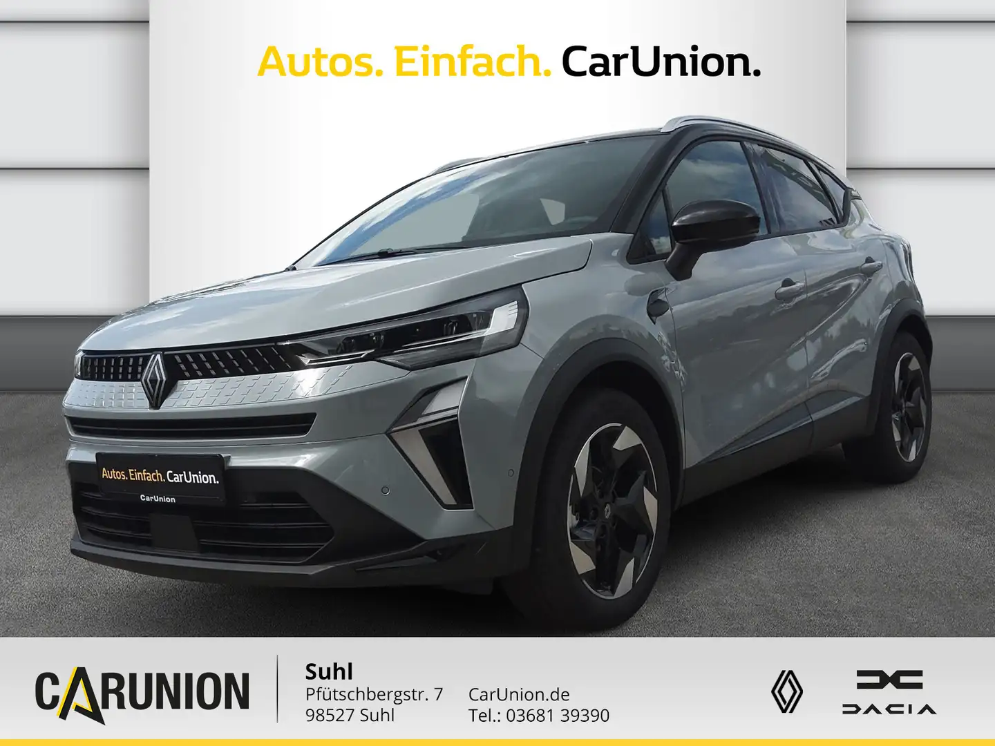 Renault Captur Techno E-TECH Full Hybrid 145 Gris - 1