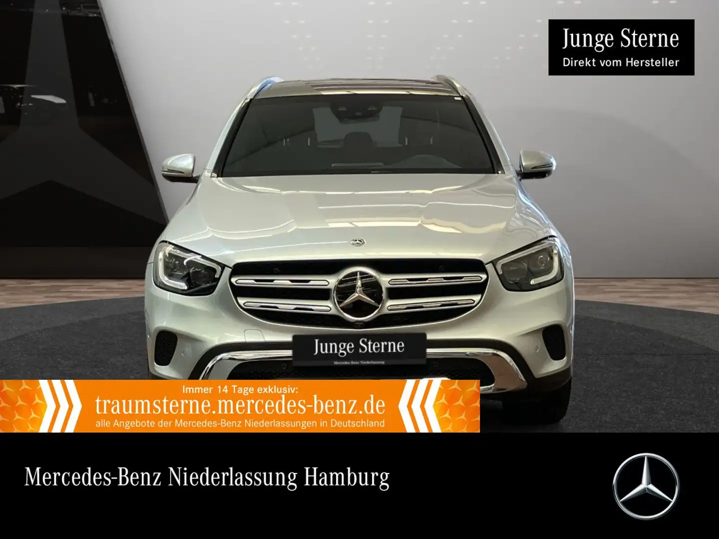 Mercedes-Benz GLC 300 e 4M PANO+360+AHK+MULTIBEAM+FAHRASS+HUD+TV Argent - 1