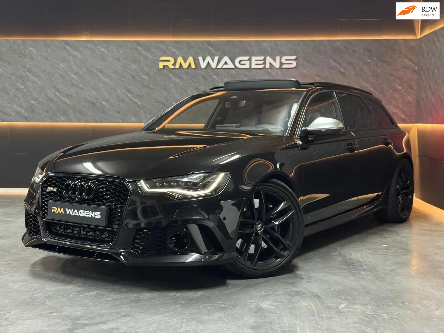 Audi RS6 A6 Avant 4.0 TFSI quattro Pro Line Plus|PANO|B&O|| Noir - 1