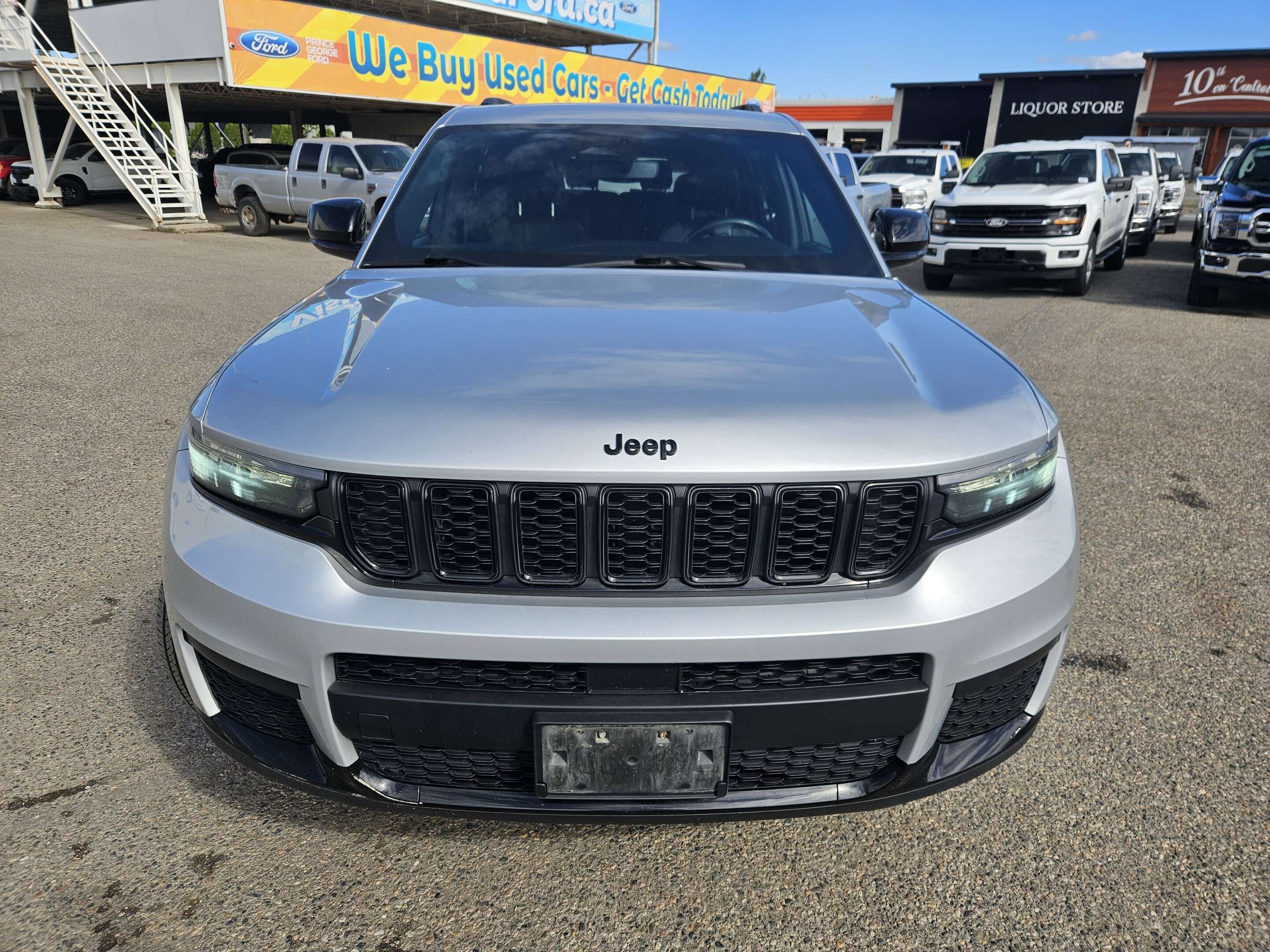 Silver Zynith 2021 Jeep Grand Cherokee L SUV / Crossover Four-Wheel Drive 8-Speed Automatic
