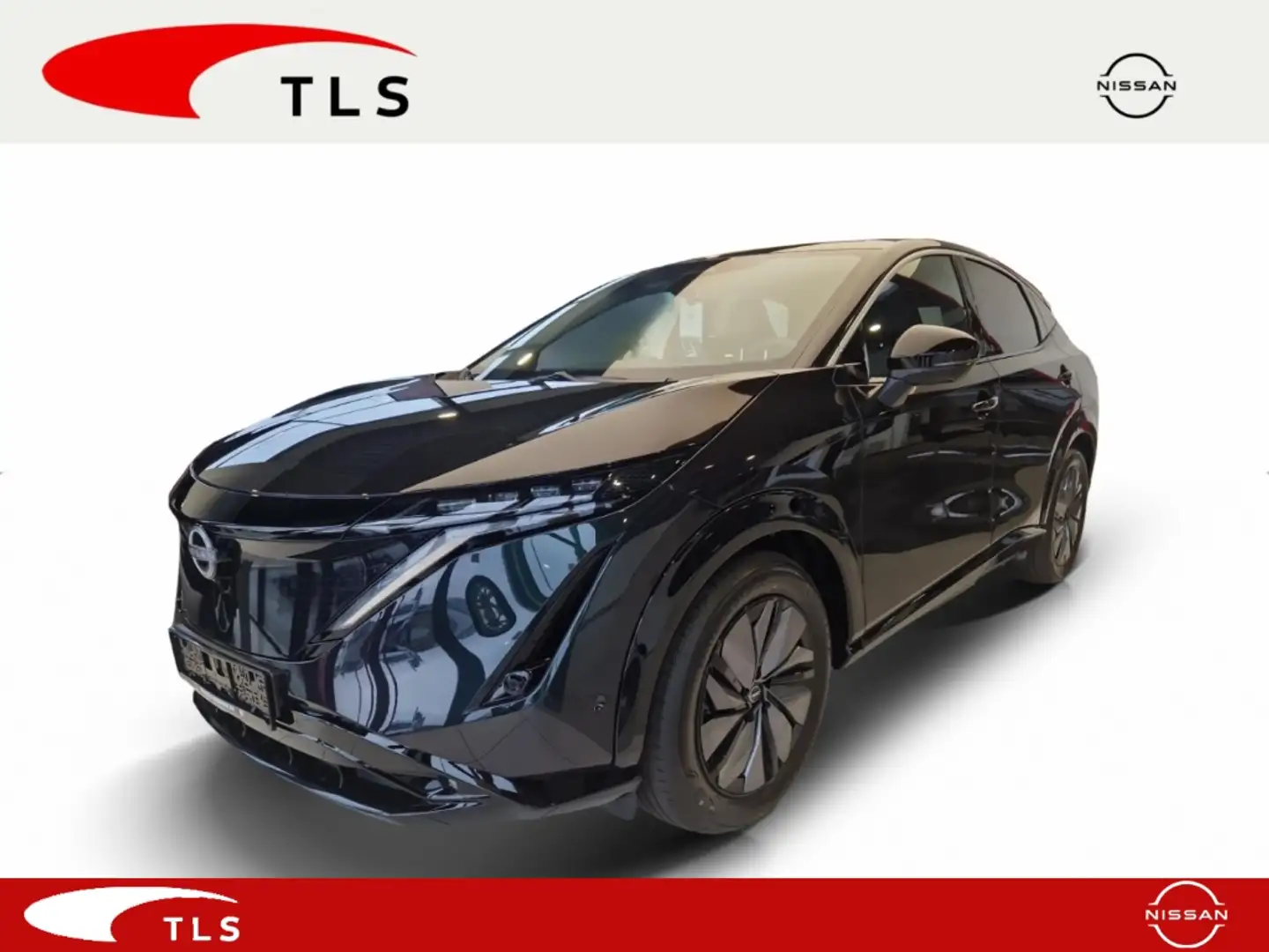 Nissan Ariya 87KWH - EVOLVE-PACK - AURORA GREEN HUD Panorama Na Verde - 1