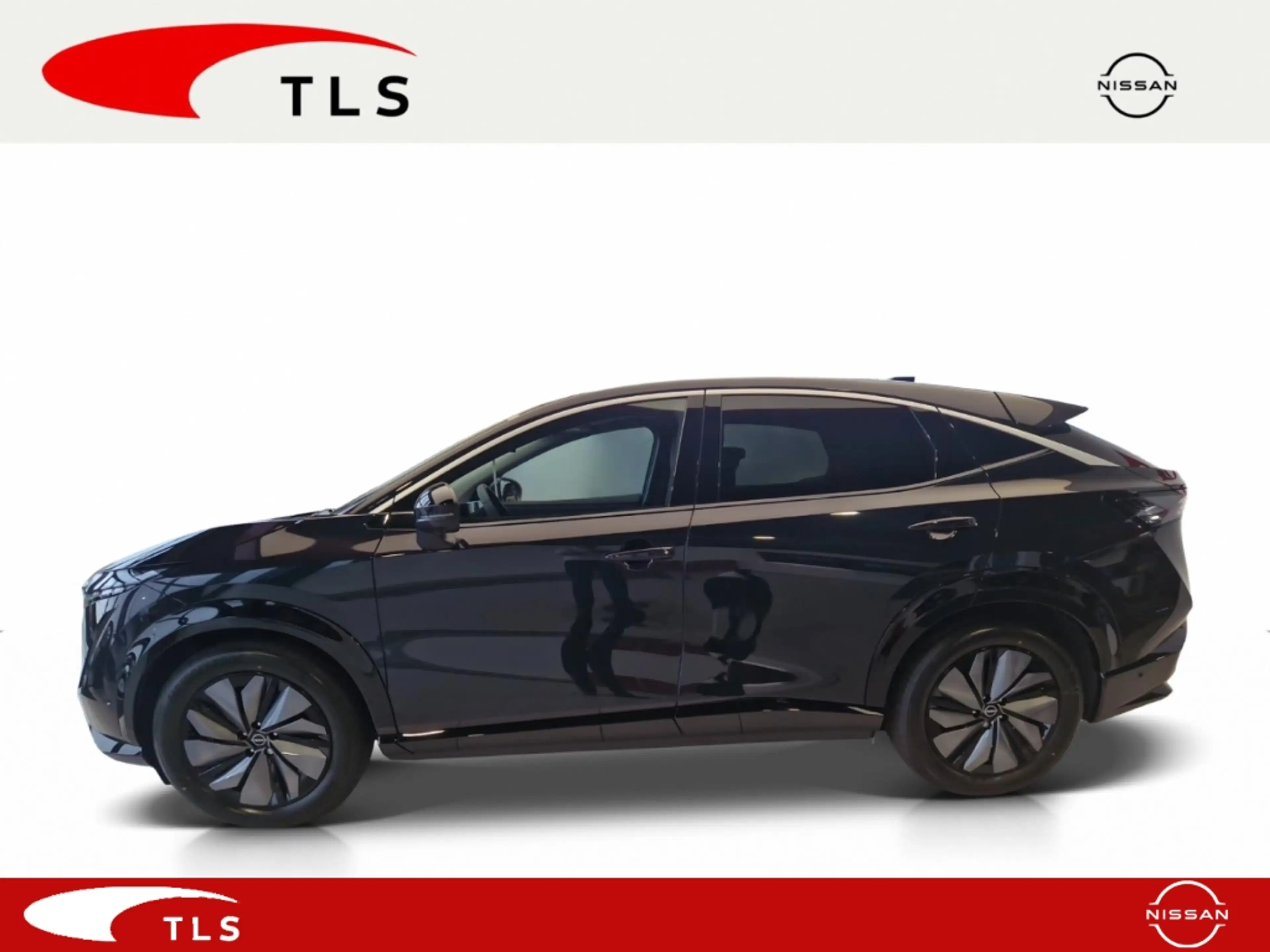 Nissan Ariya 87KWH - EVOLVE-PACK - AURORA GREEN HUD Panorama Na — photo 6