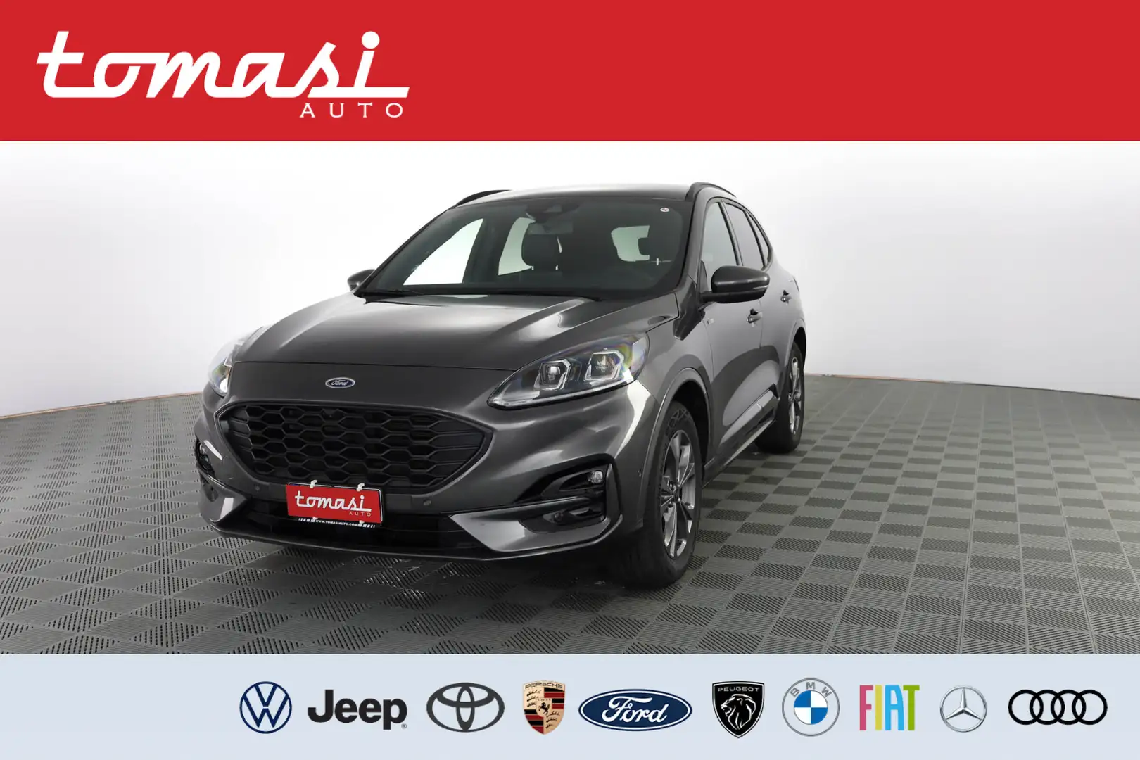 Ford Kuga 2.0 EcoBlue 120CV aut. AWD ST-Line X Gris - 1