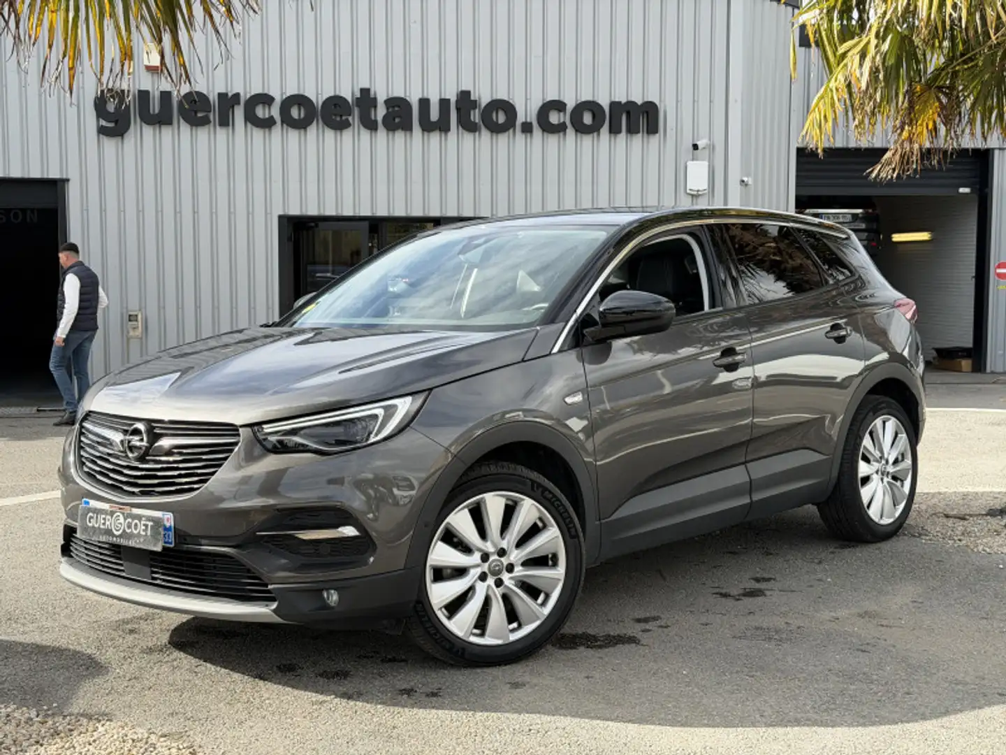 Opel Grandland X 1.5 D 130CH ULTIMATE BVA8 98G Gris - 2