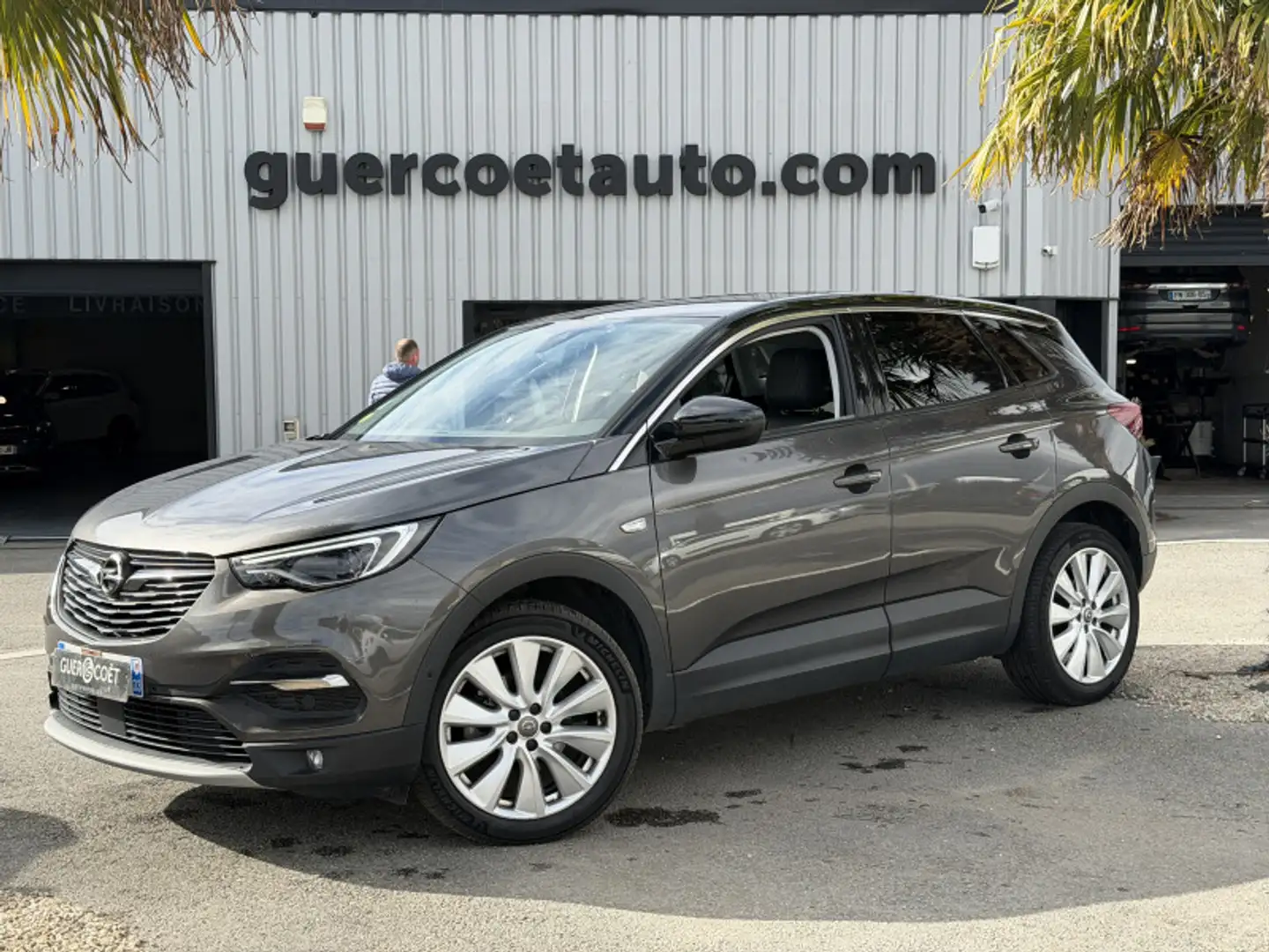 Opel Grandland X 1.5 D 130CH ULTIMATE BVA8 98G Gris - 1