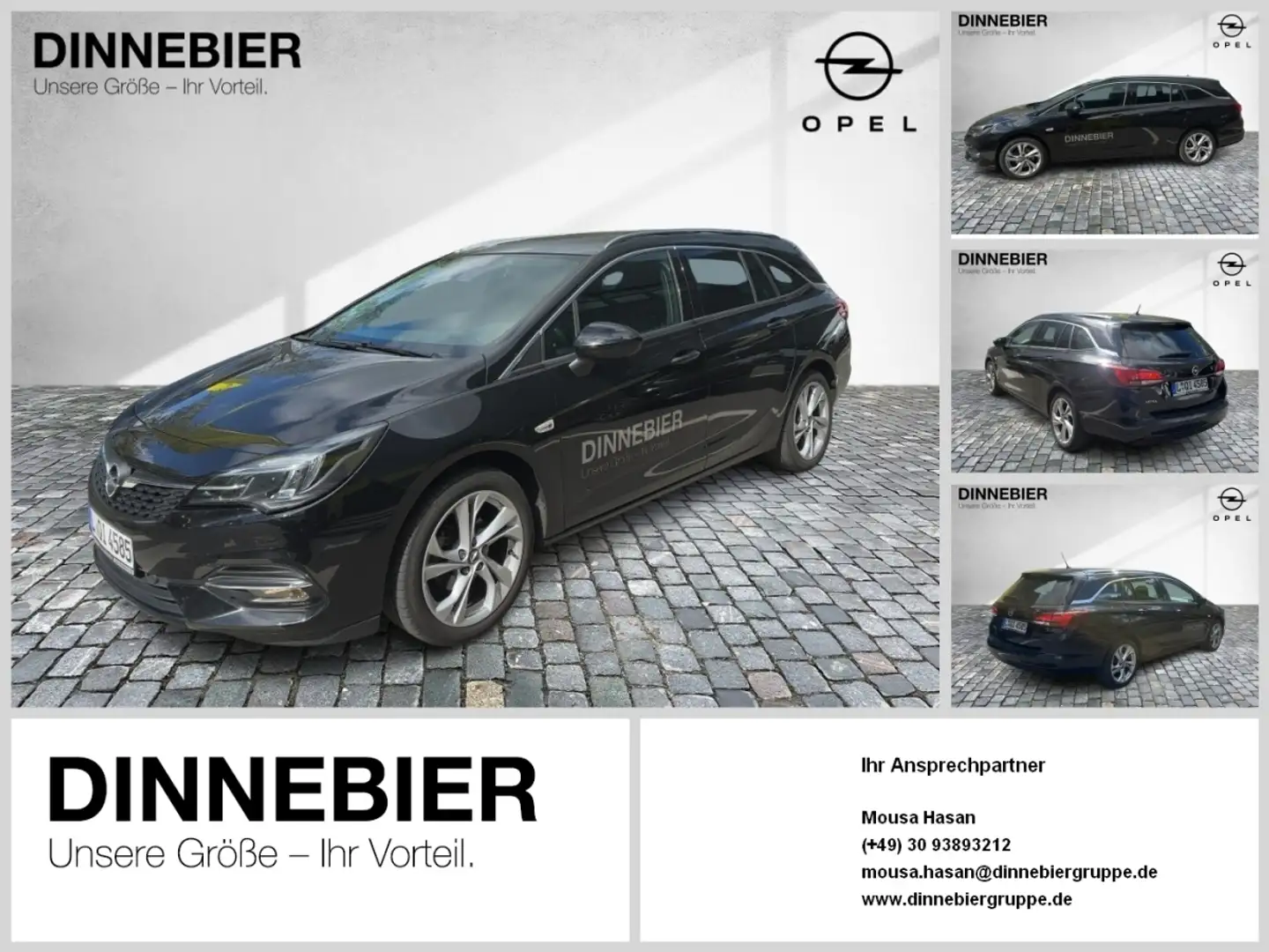 Opel Astra Elegance ST 1.4 PDC+KAMERA+SITZHEITUNG Nero - 1