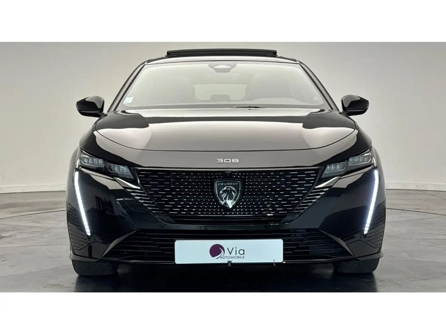 Peugeot 308 1.6 225 GT PACK TOIT OUVRANT Noir - 2