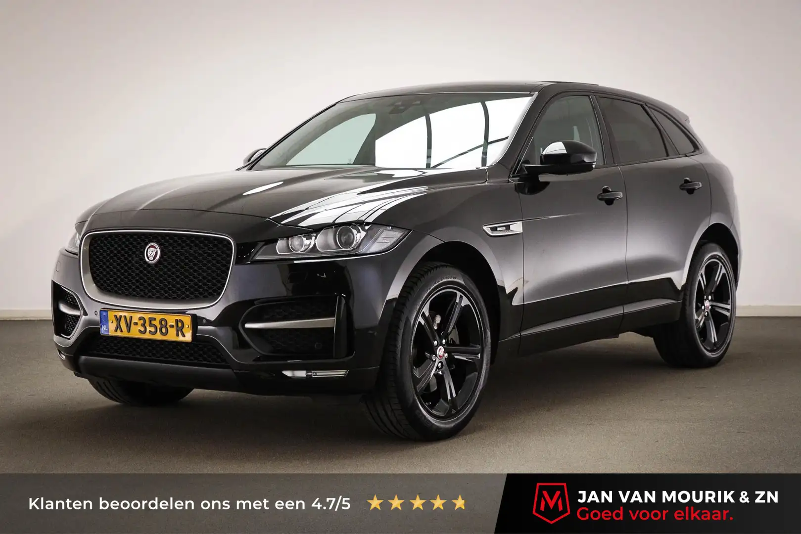 Jaguar F-Pace 2.0t AWD Portfolio | PANORAMADAK | STUURVERWARMING Noir - 1