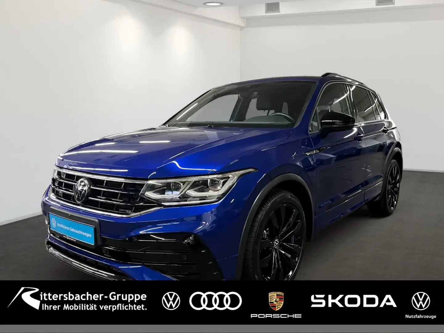 Volkswagen Tiguan TSI R-Line AHK IQLight PANORAMADACH DAB+ Blau - 1