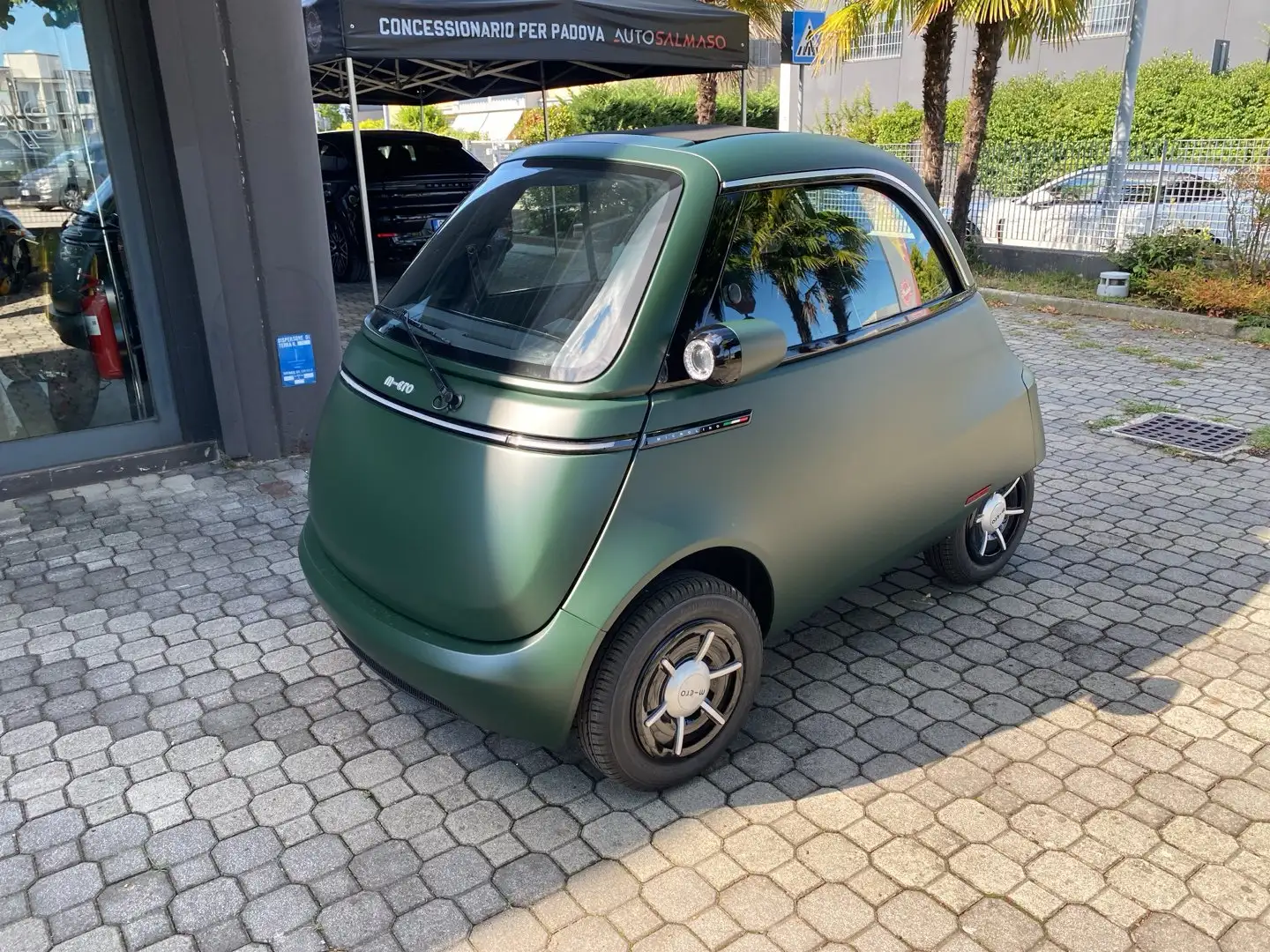 Micro Microlino Long Range 15 kwk autonomia 228 KM Groen - 1