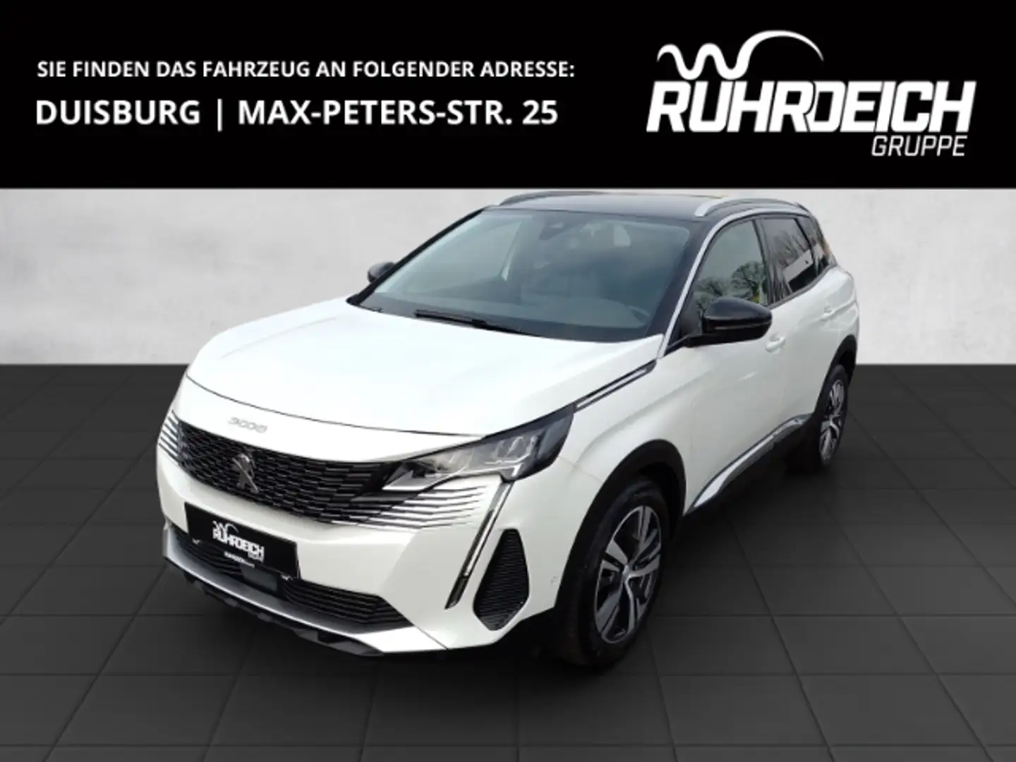 Peugeot 3008 Allure Pack 1.2 PT 130 +KEYLESS+CAM+LED+NAVI+ Blanco - 1