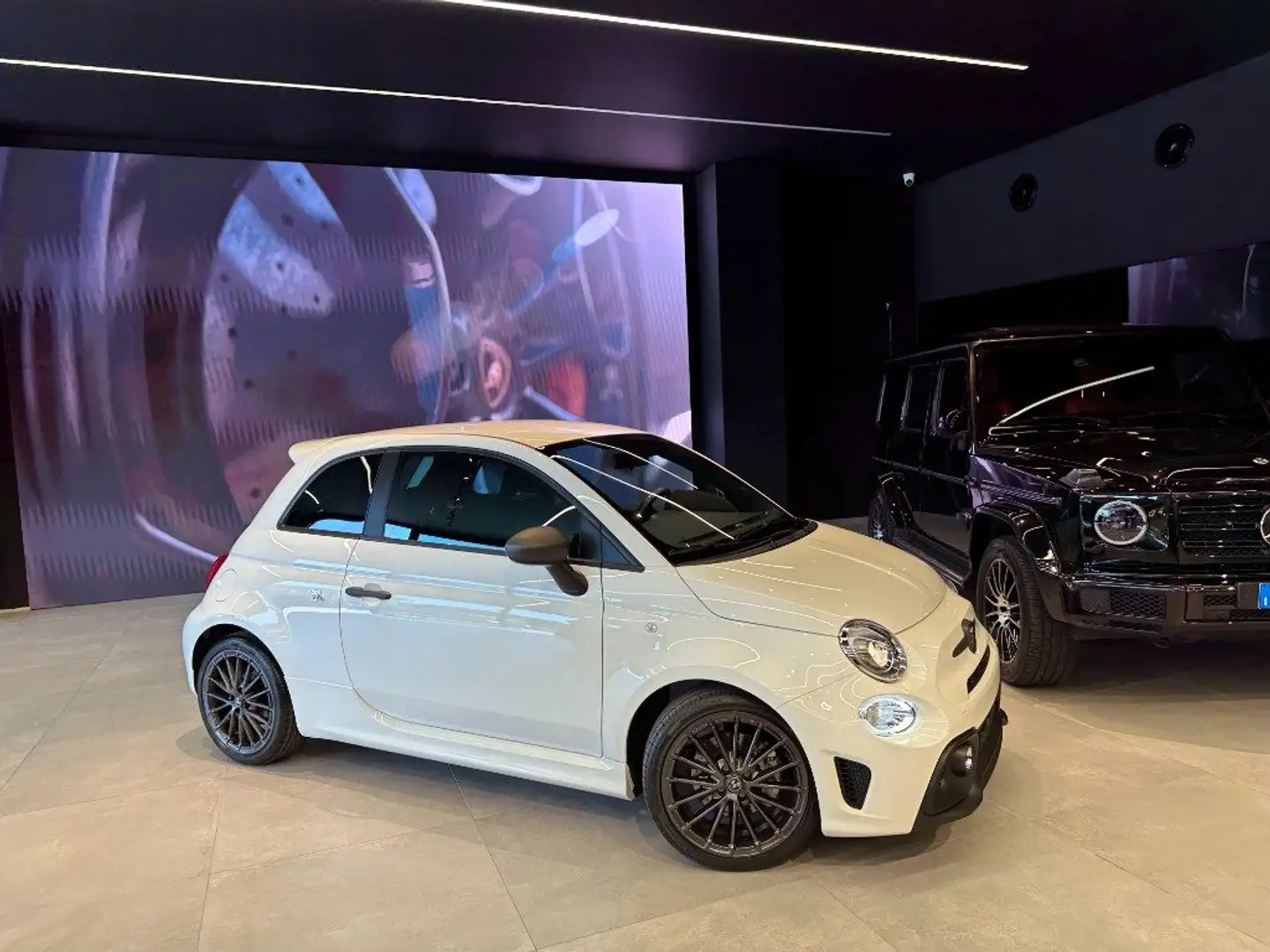 Abarth 595 1.4 Turbo T-Jet 165 CV Bianco - 1