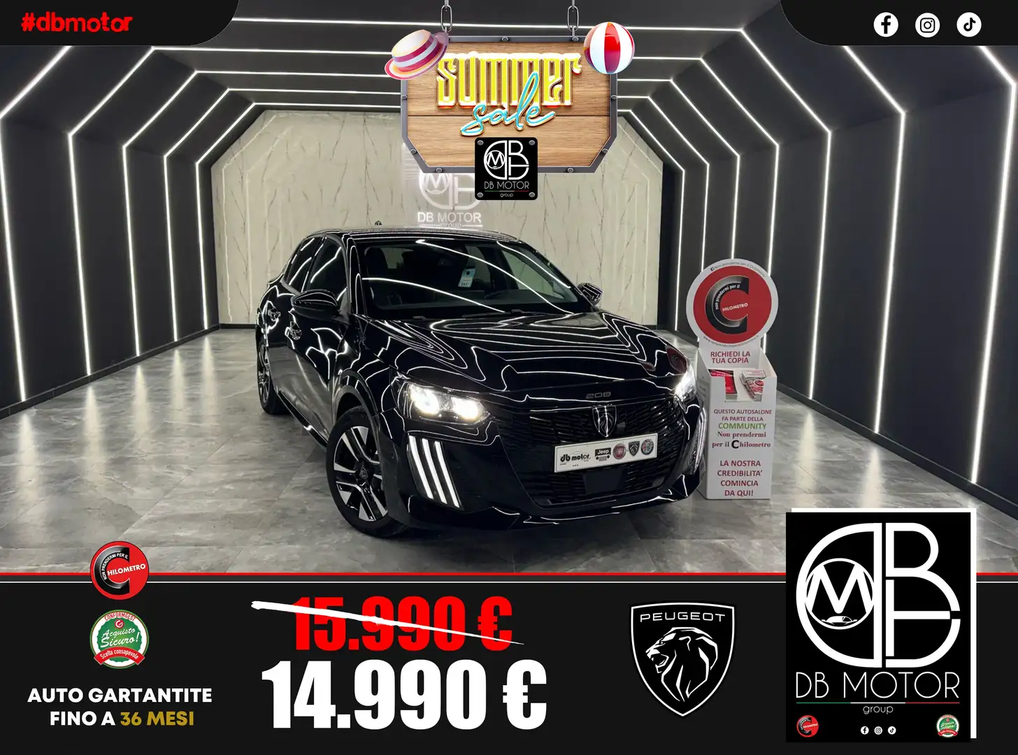 Peugeot 208 1.2 puretech Allure s&s Zwart - 1